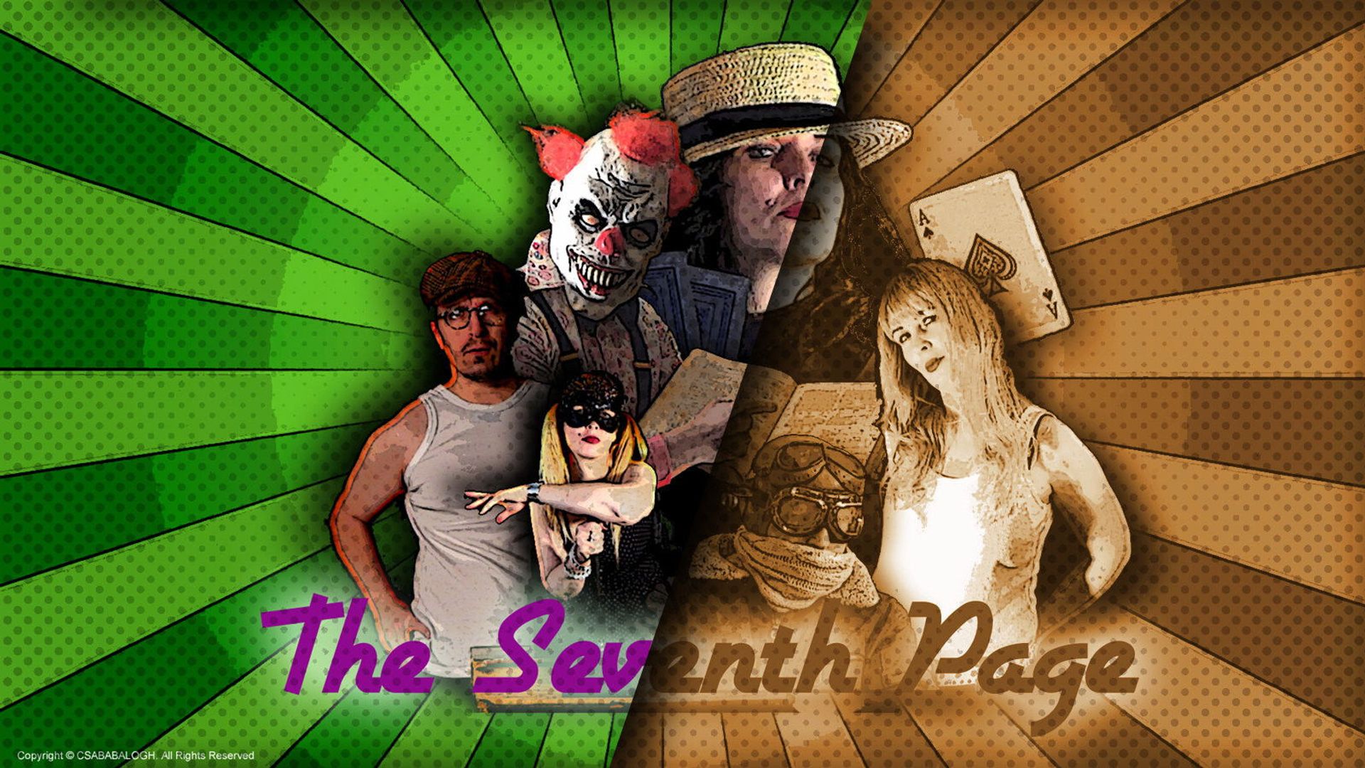 The Seventh Page background