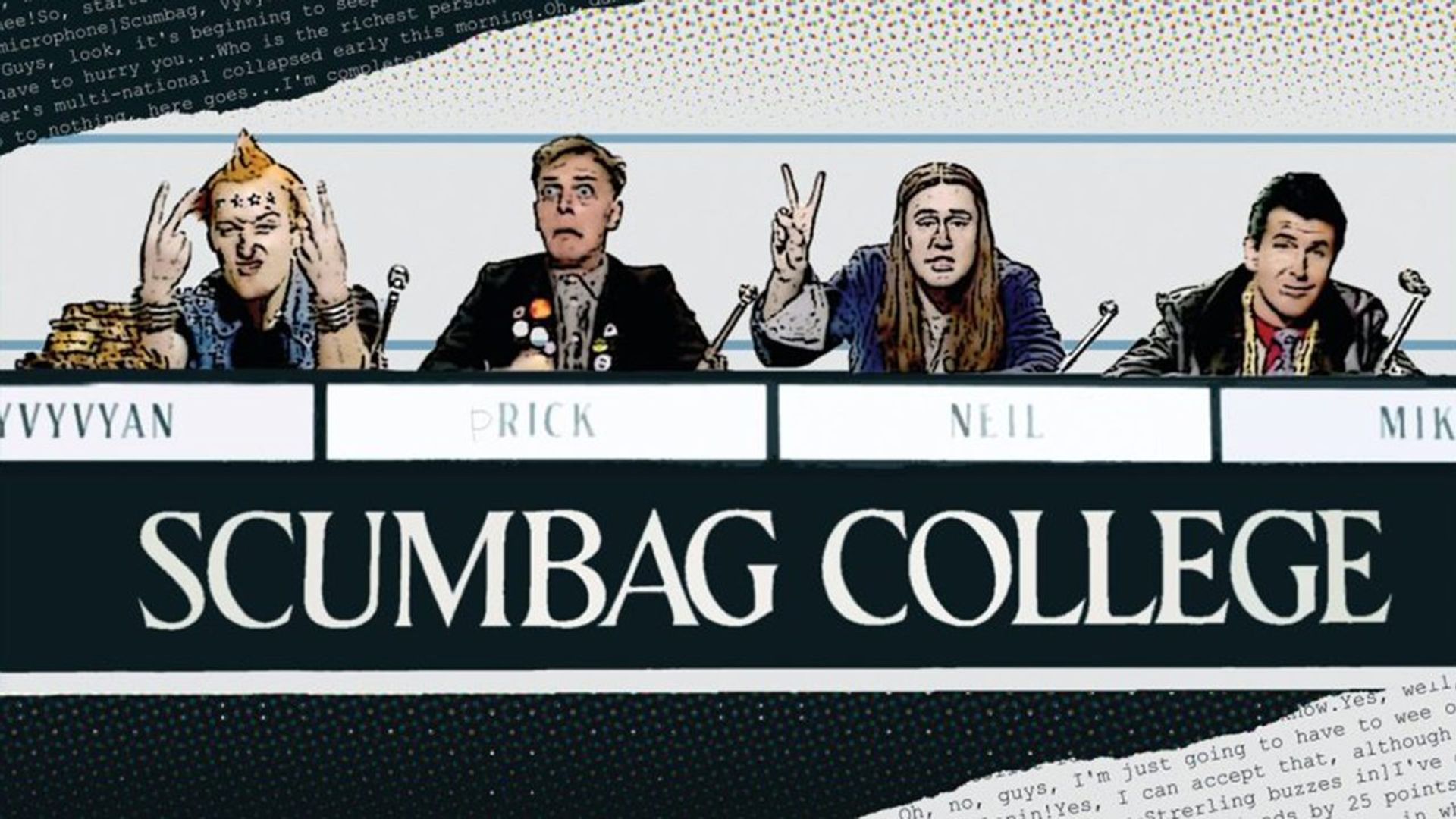 How The Young Ones Changed Comedy background
