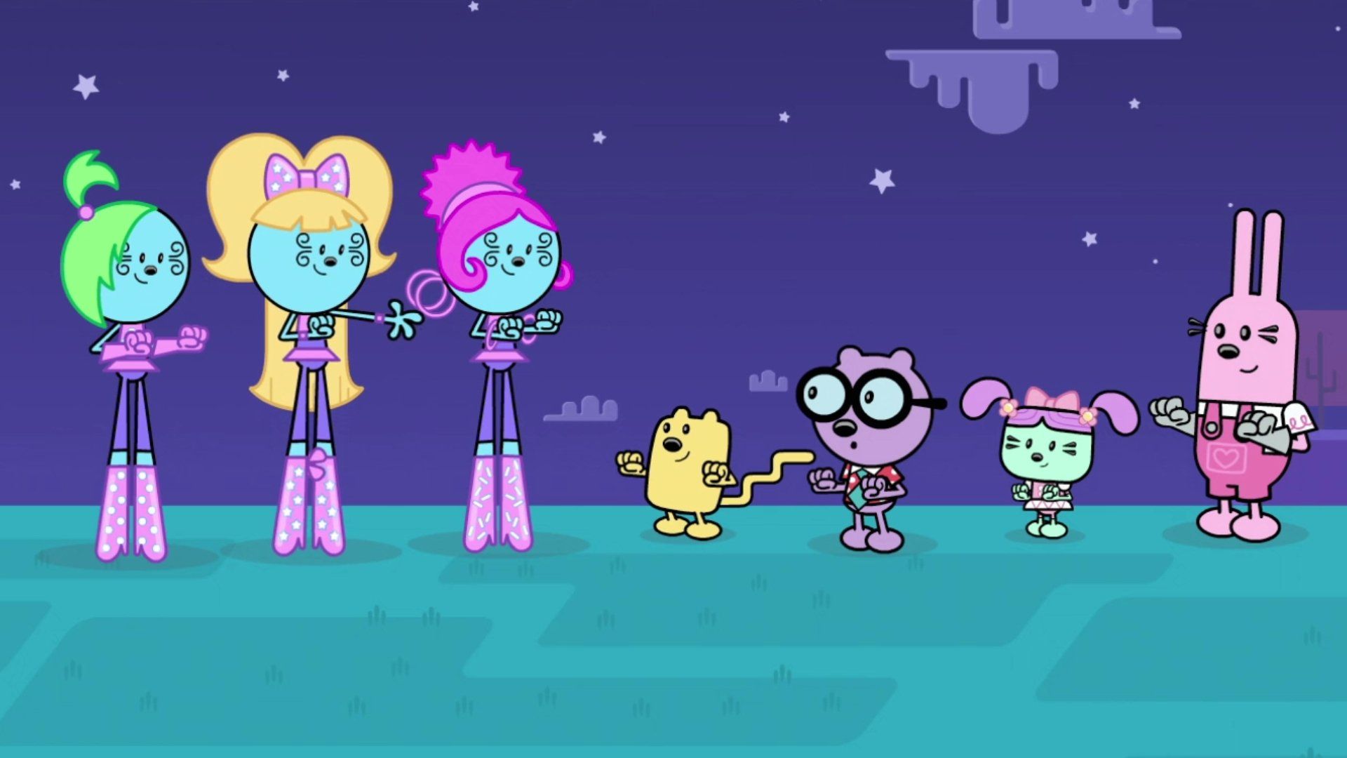 Wow Wow Wubbzy: Wubb Idol background