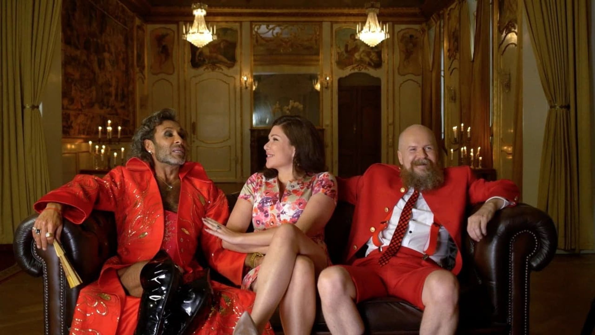 Army of Lovers in the Holy Land background