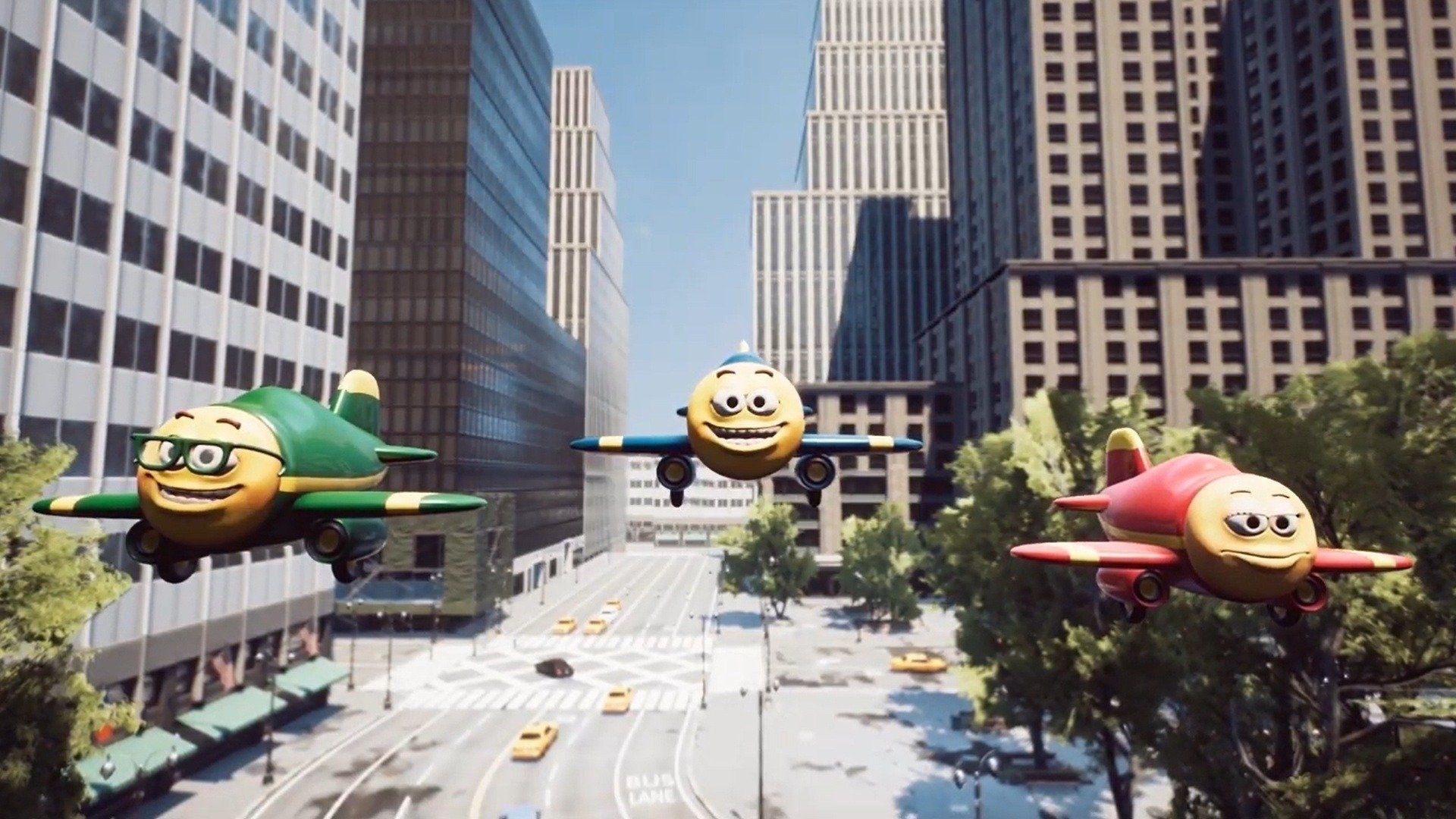 Planes with Brains 3 background