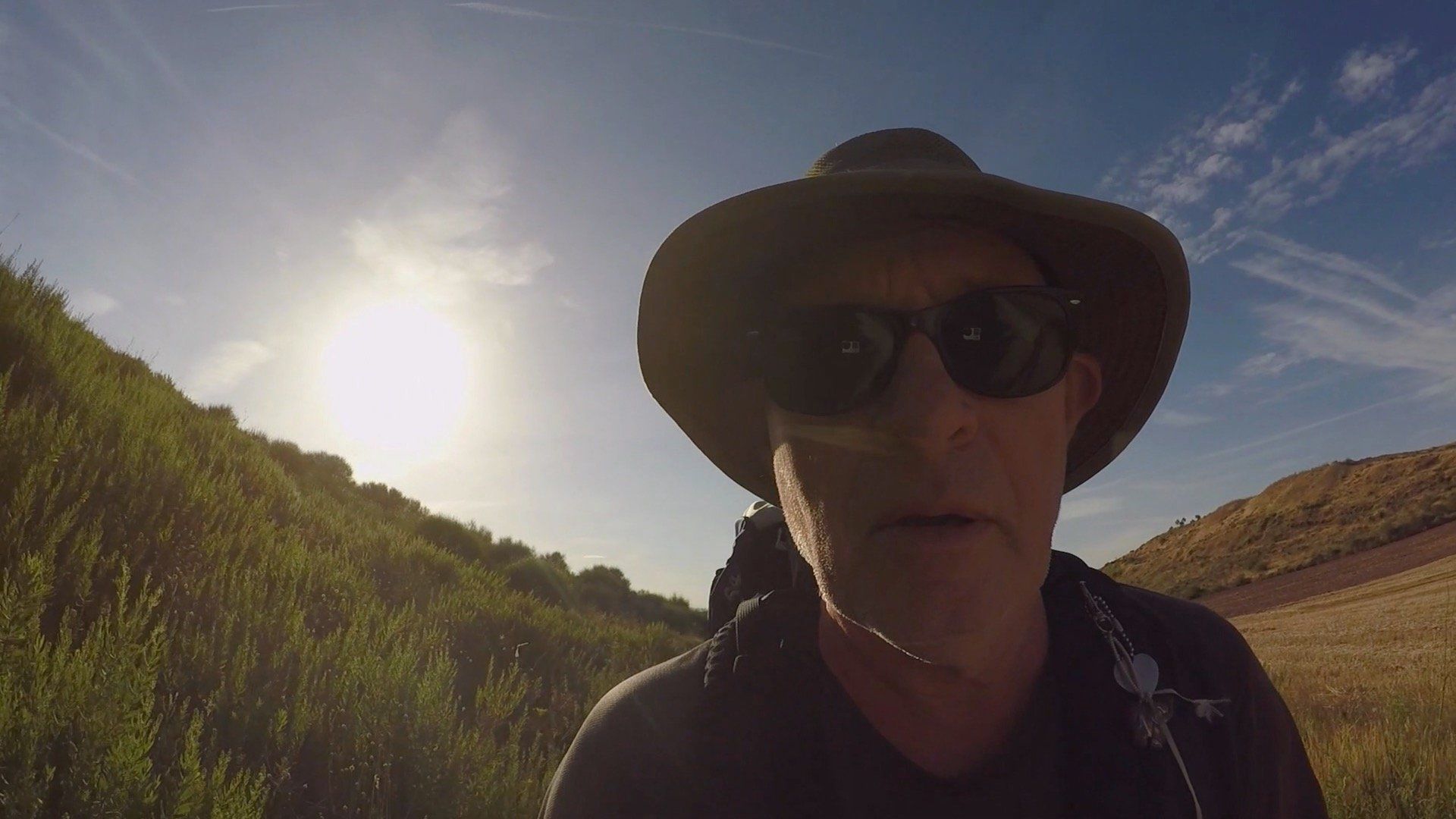 Camino, een feature-length selfie background