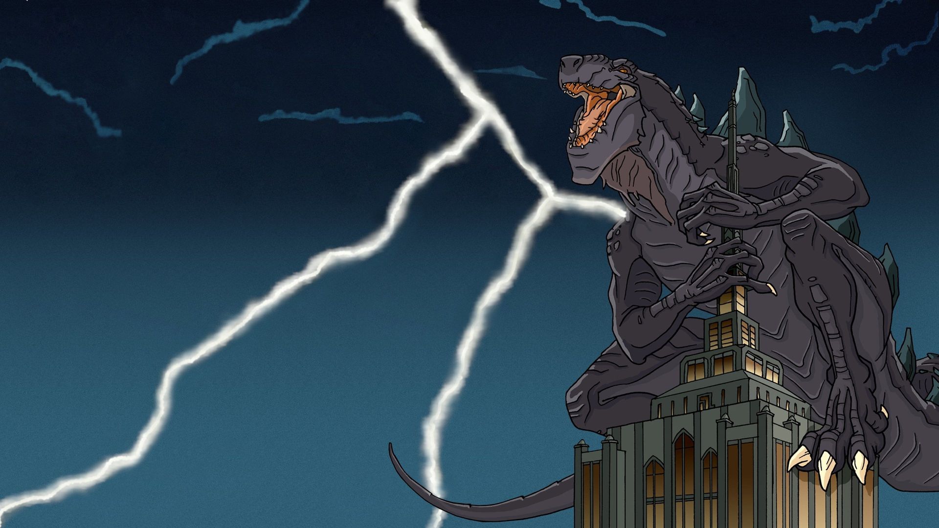 Godzilla: The Series background