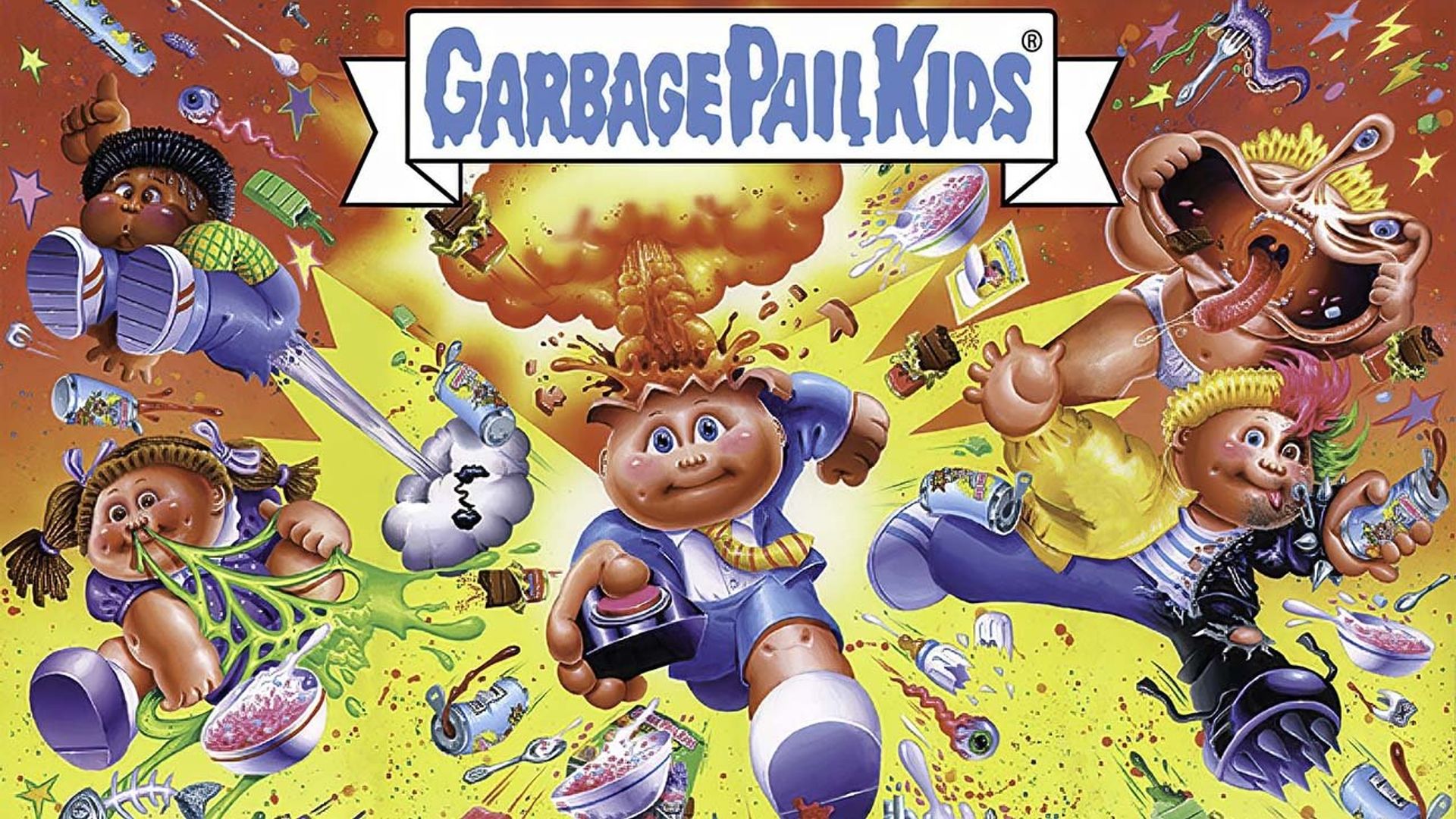 Garbage Pail Kids background