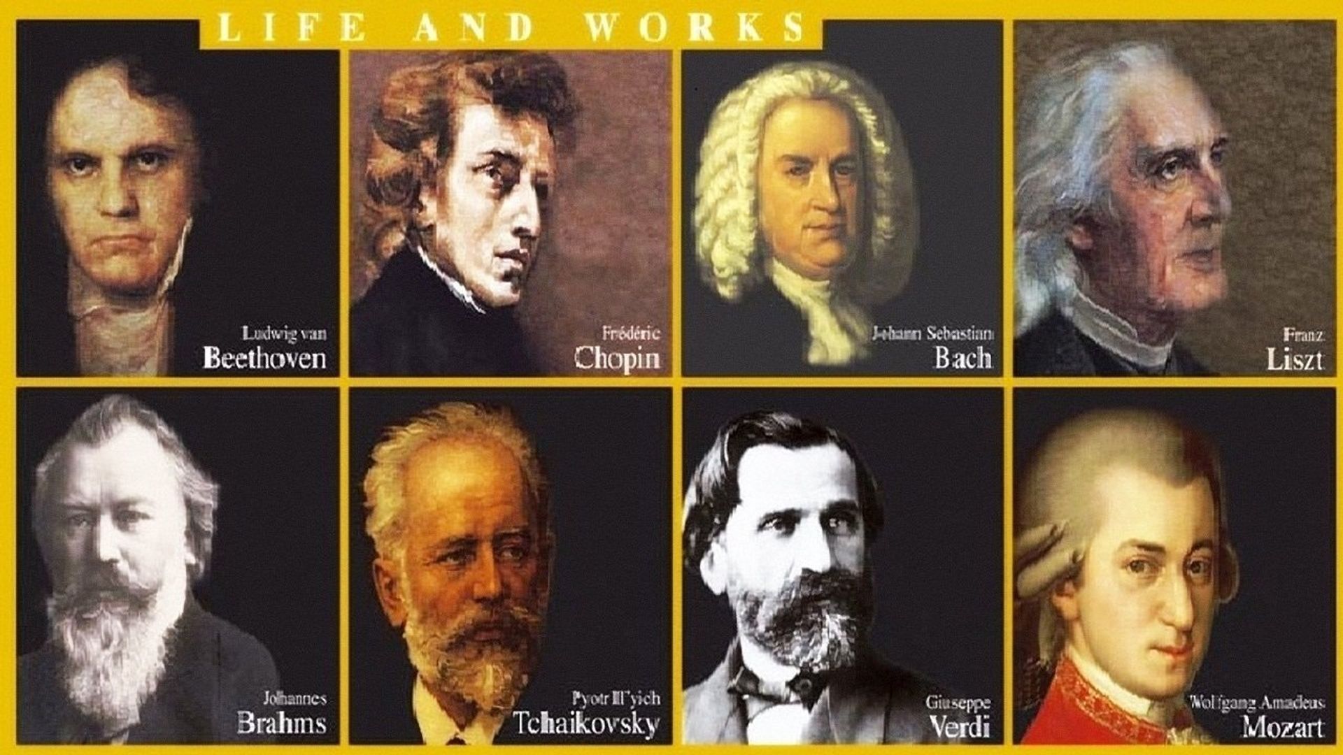 Great Composers background