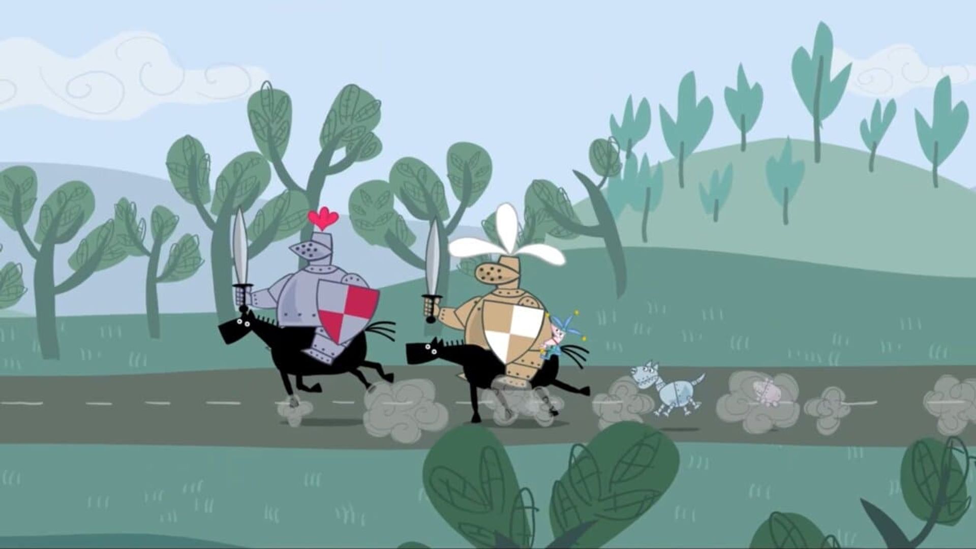 The Big Knights background