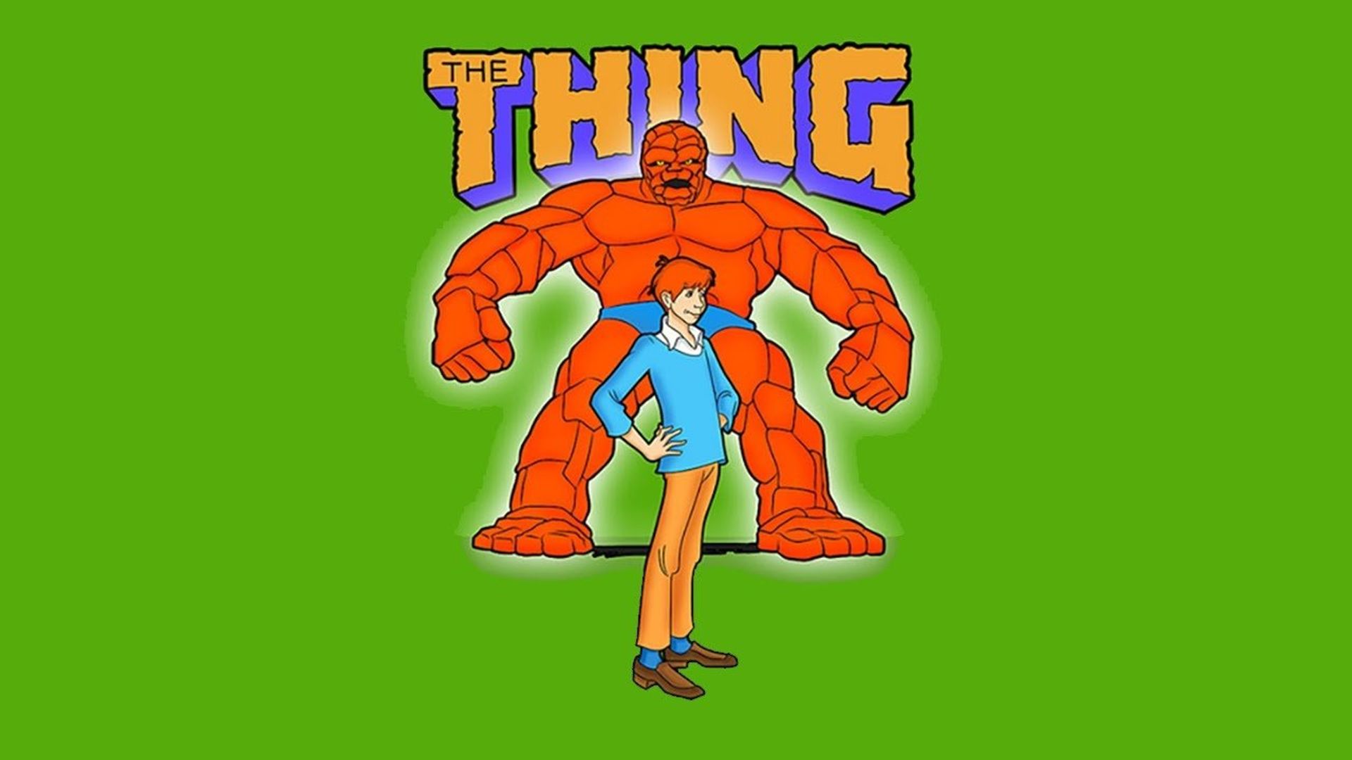 Fred and Barney Meet The Thing background