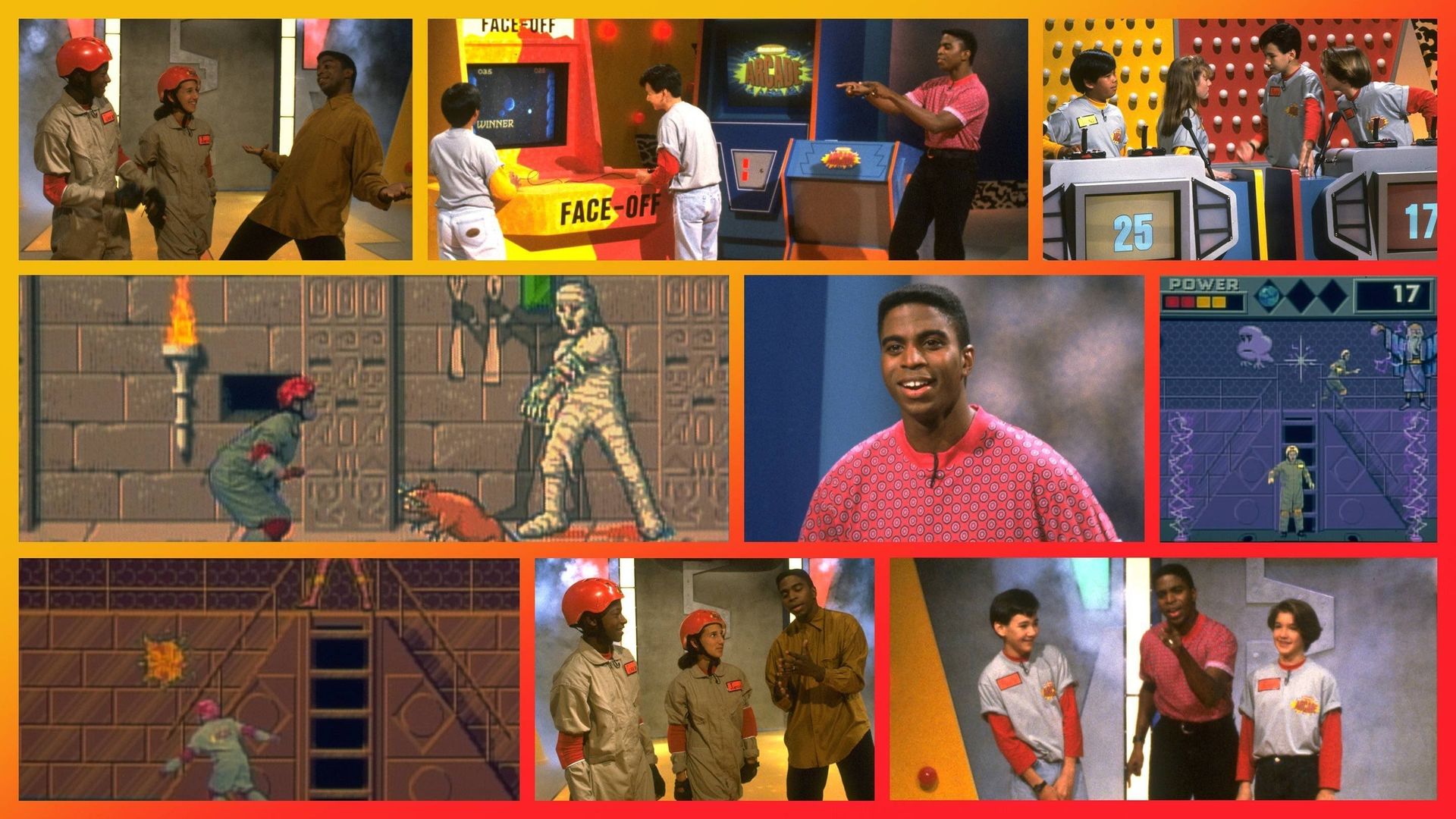 Nickelodeon Arcade background
