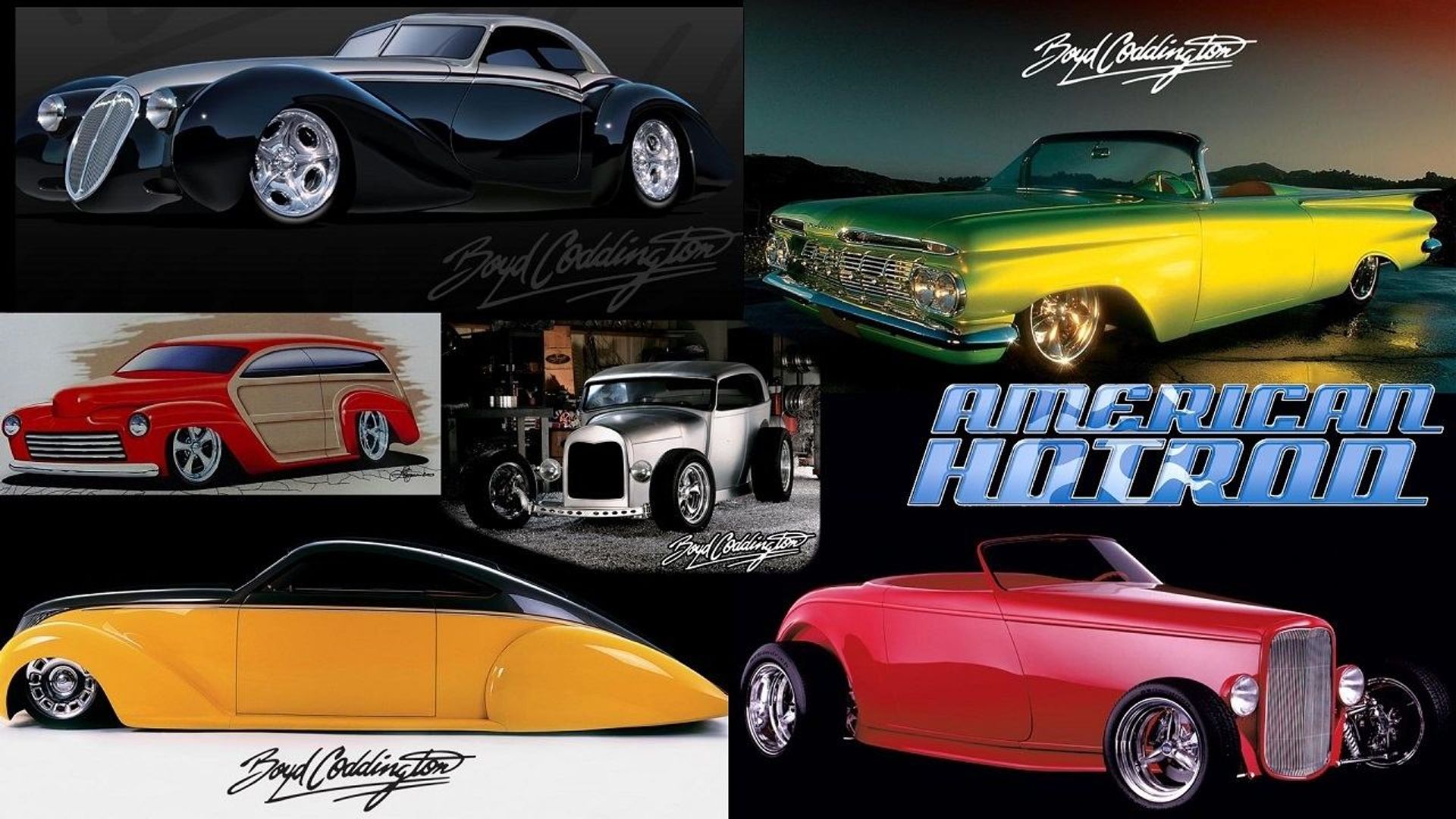 American Hot Rod background