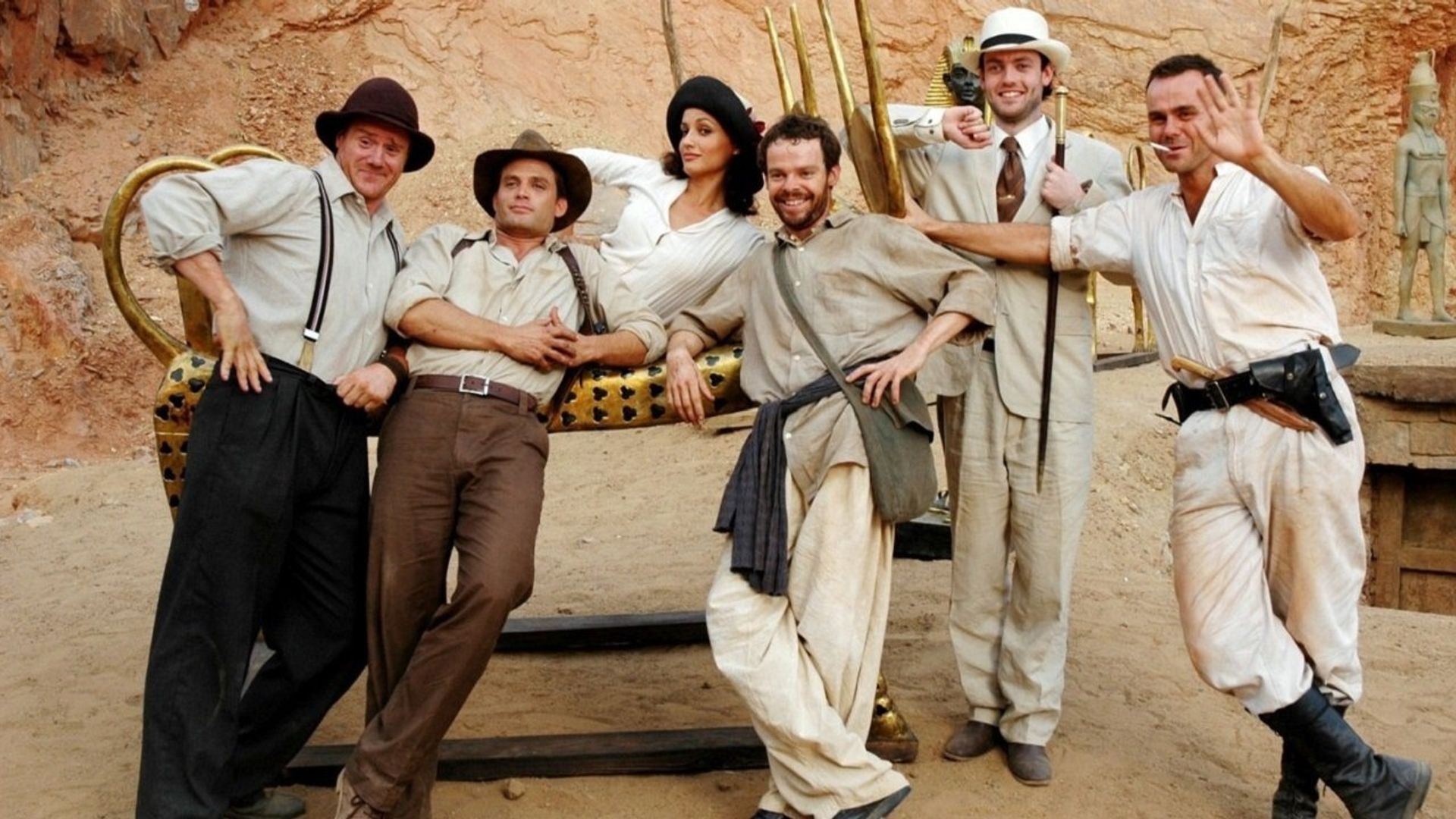 The Curse of King Tut's Tomb background