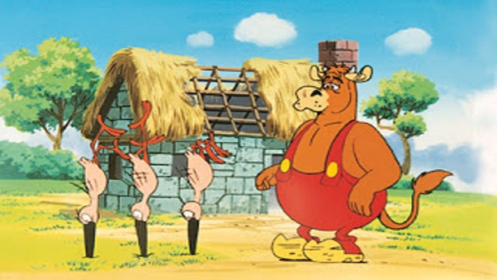 Funny Farm Madness background