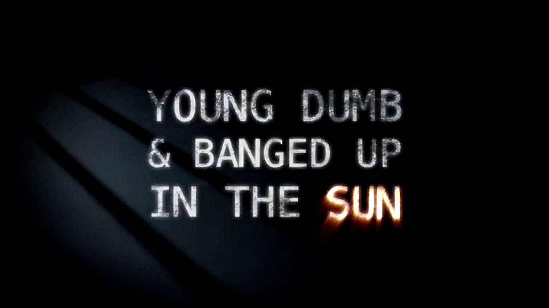 Young, Dumb & Banged Up In The Sun background