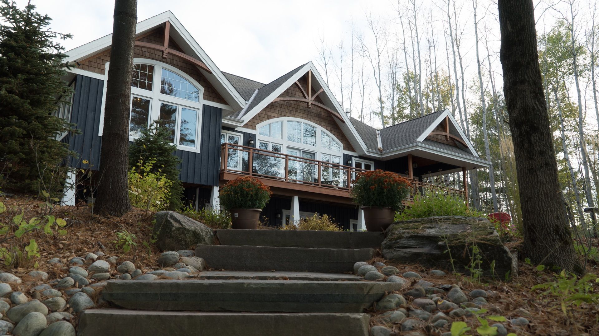 Lakefront Luxury background