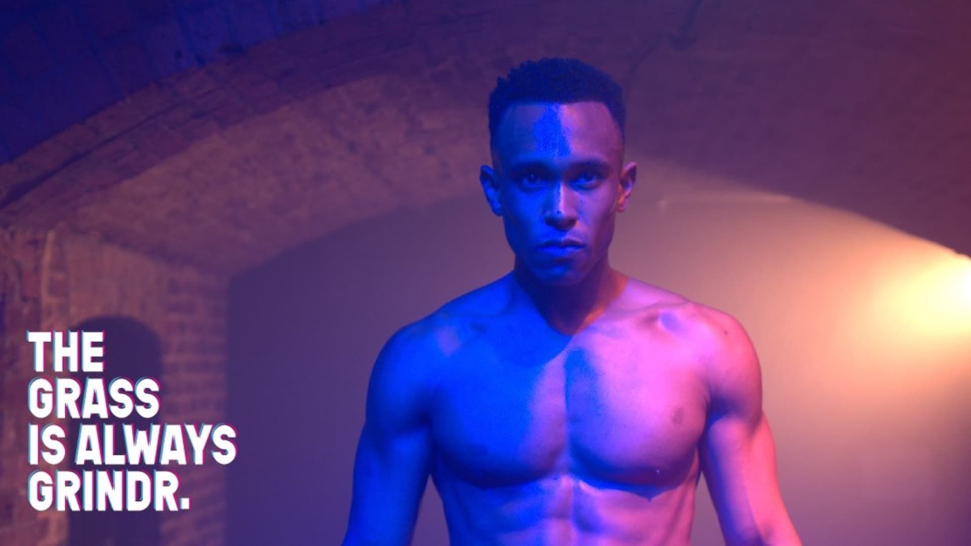 The Grass Is Always Grindr background