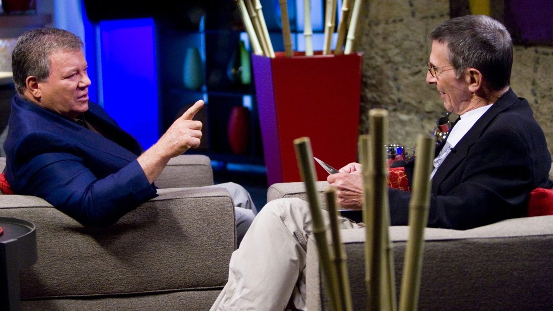 Shatner's Raw Nerve background