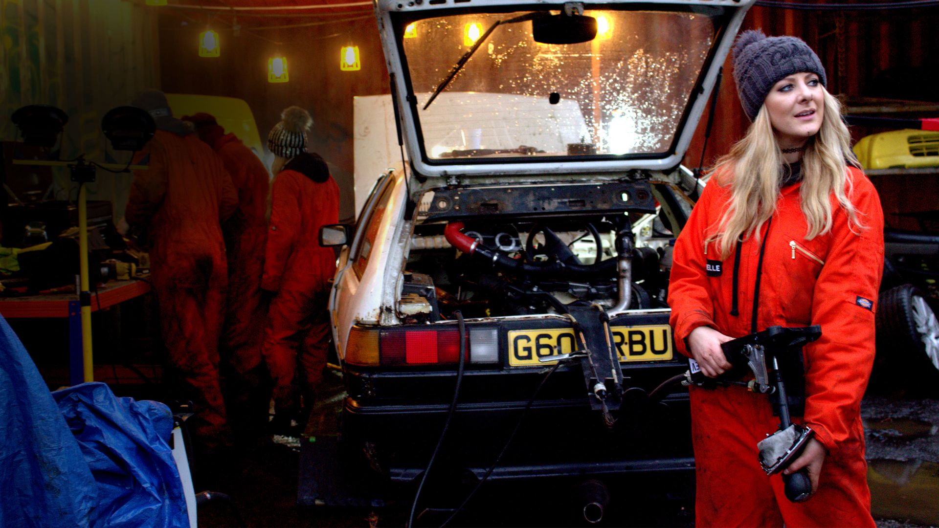 Scrapyard Supercar background