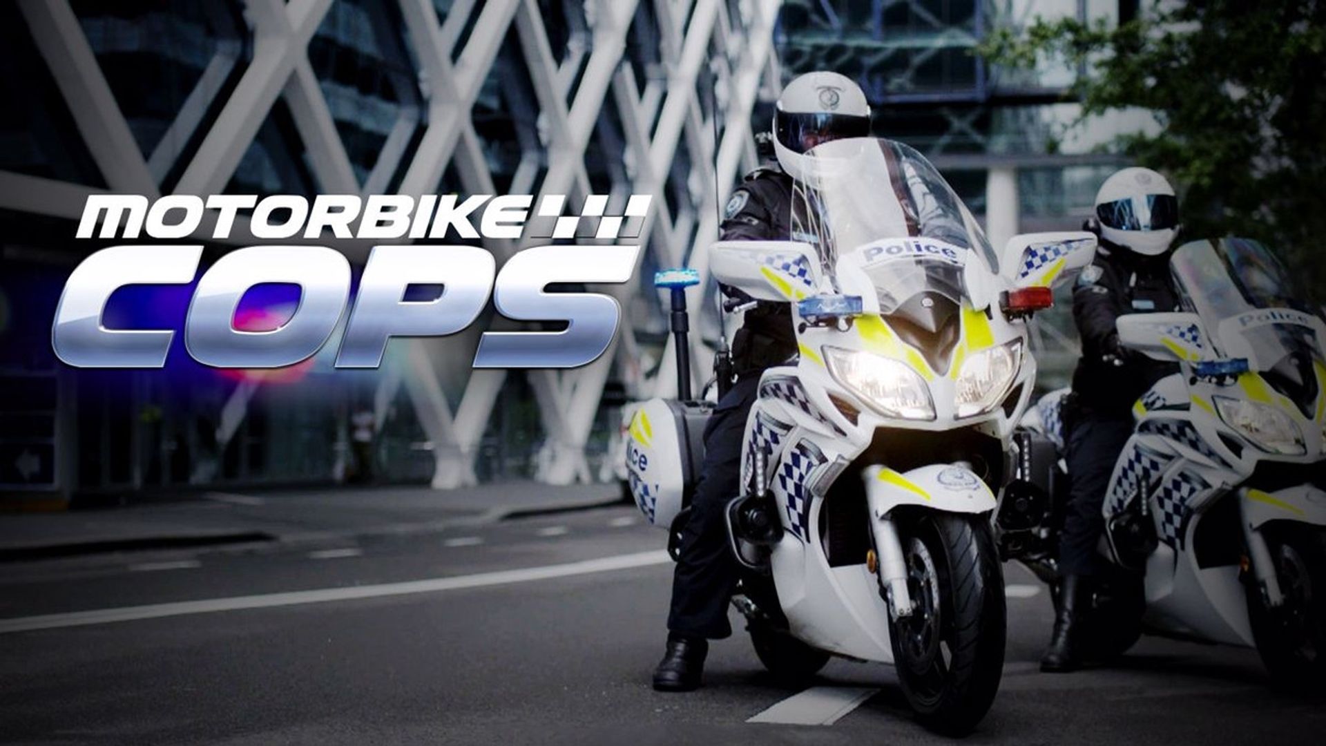 Motorbike Cops background
