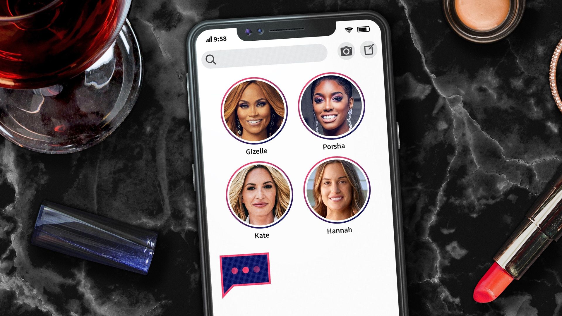 Bravo's Chat Room background