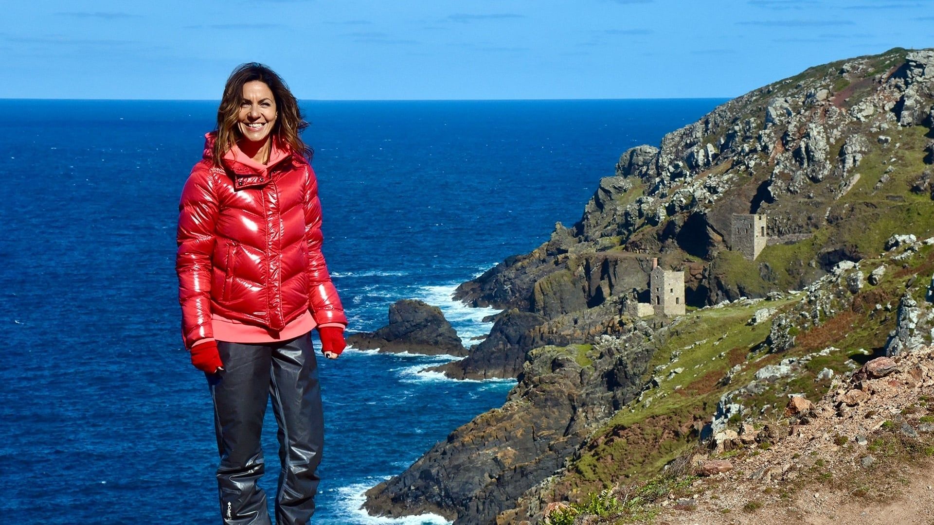Cornwall and Devon Walks with Julia Bradbury background