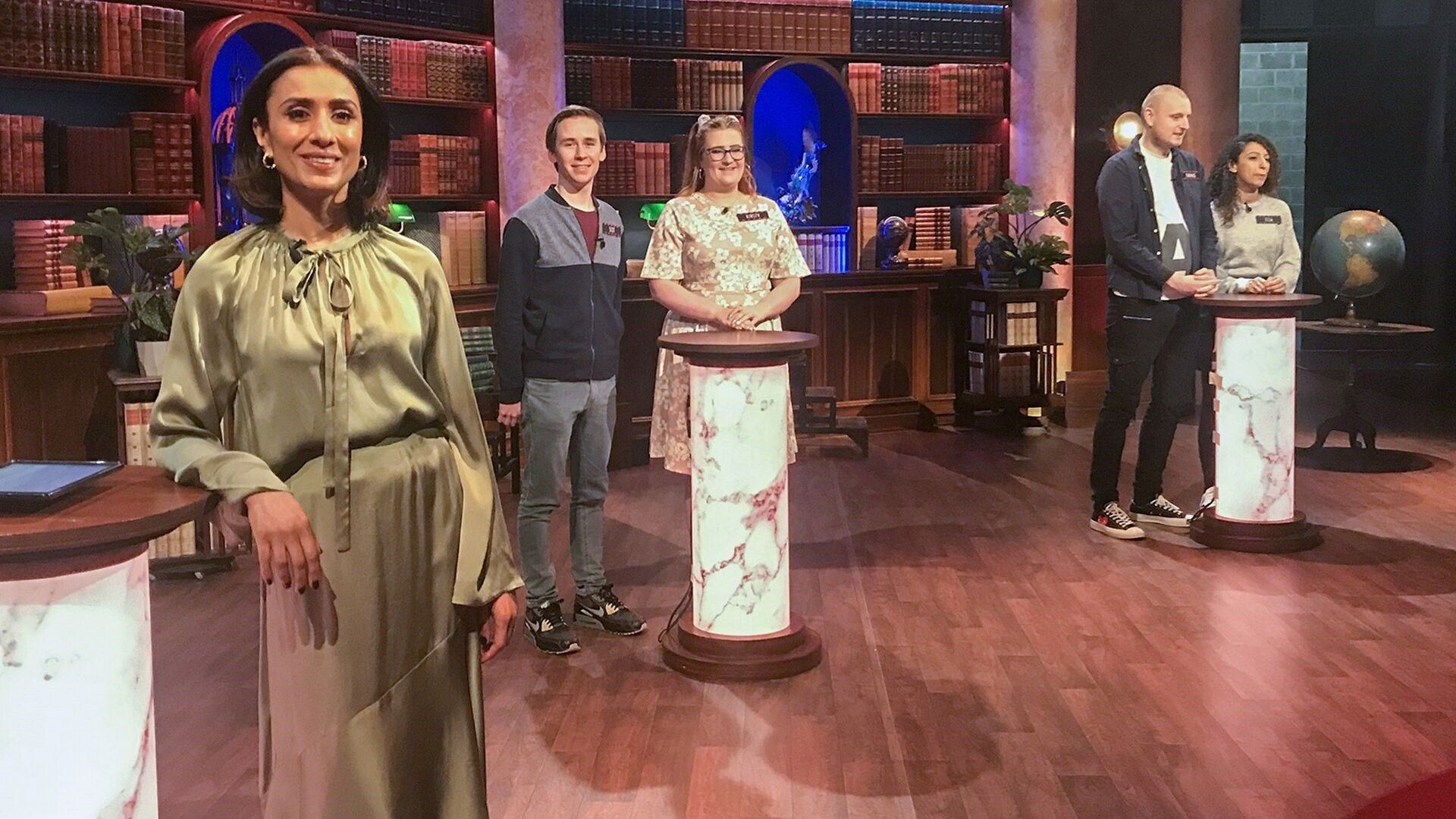 The Answer Trap background