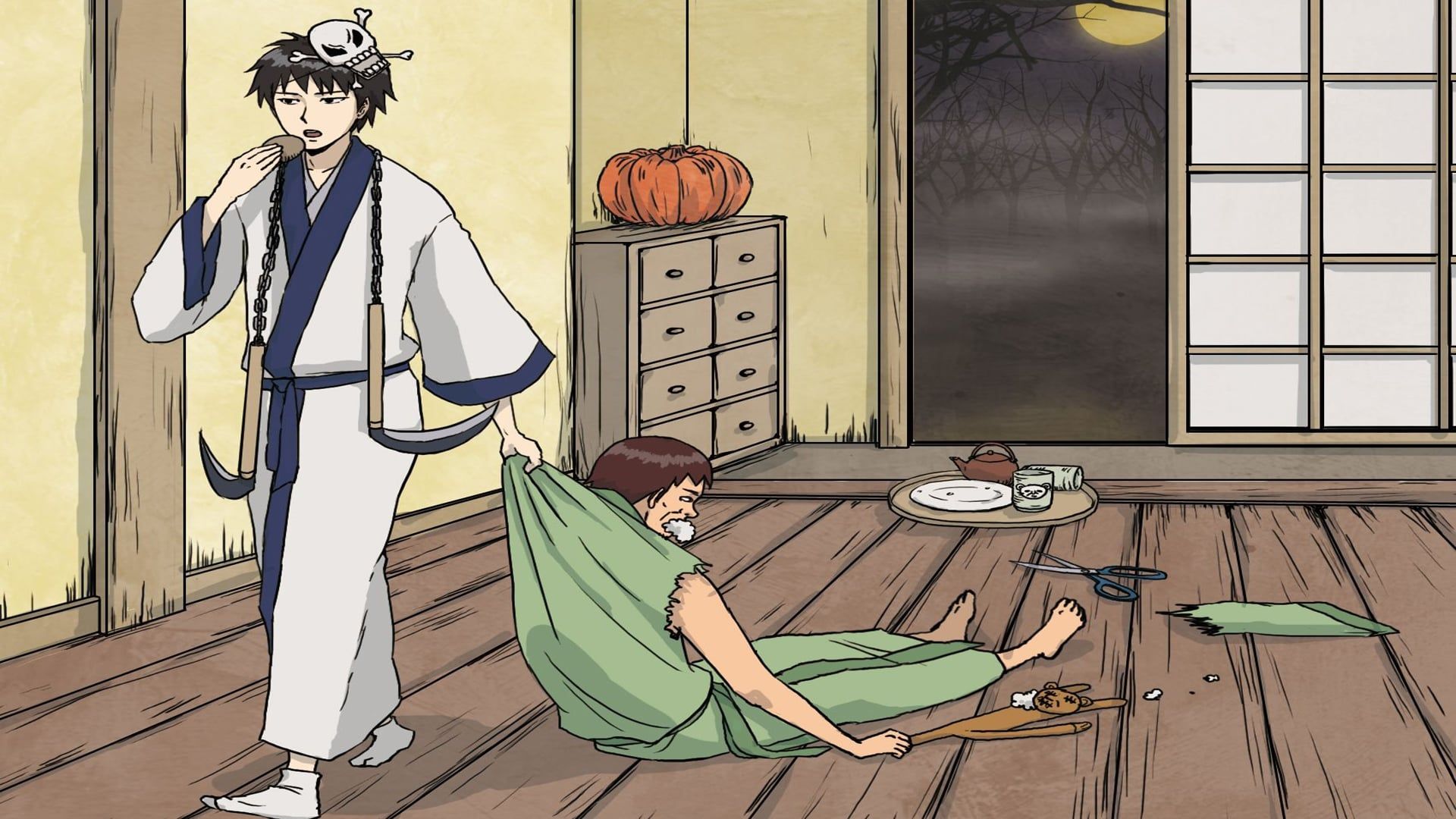 Good Day for Gag Manga background