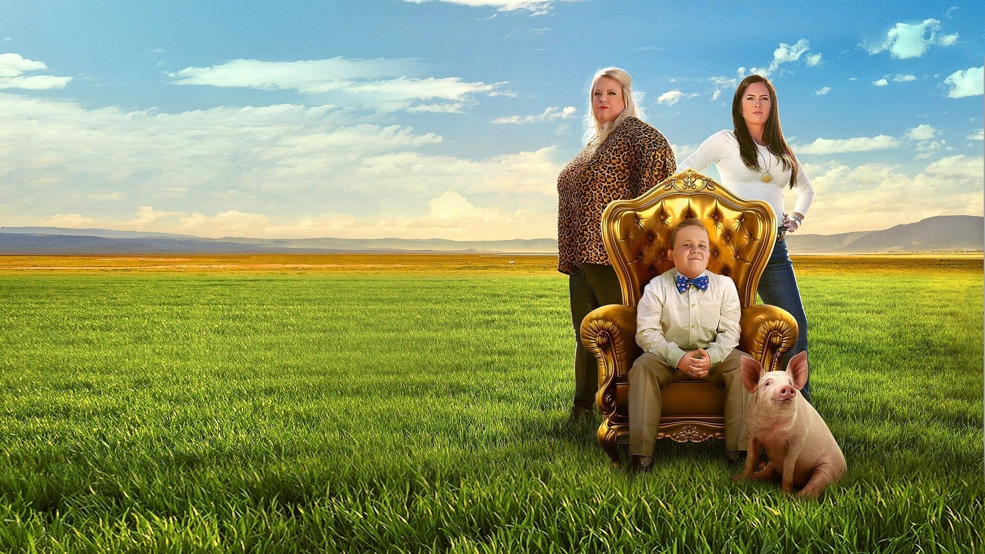 Pig Royalty background