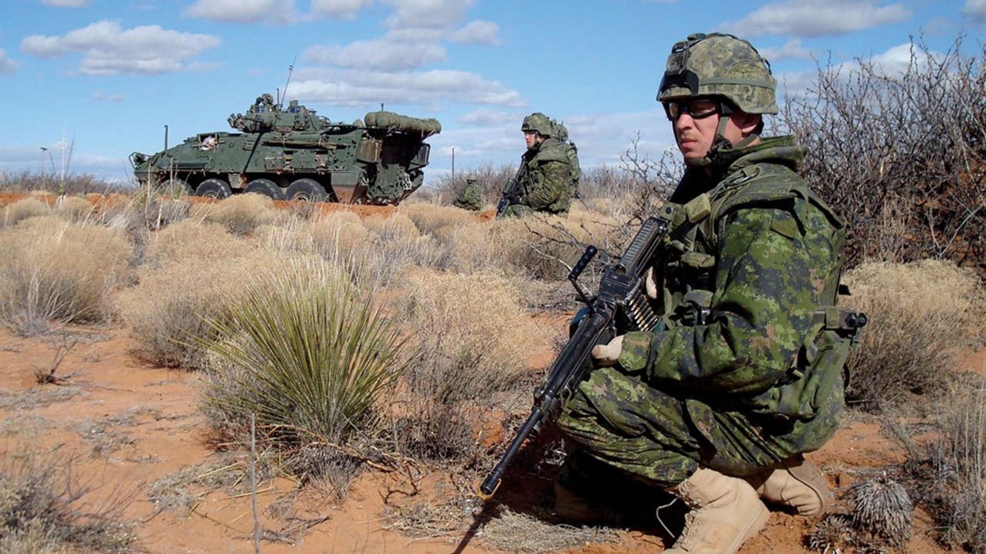 Combat School background