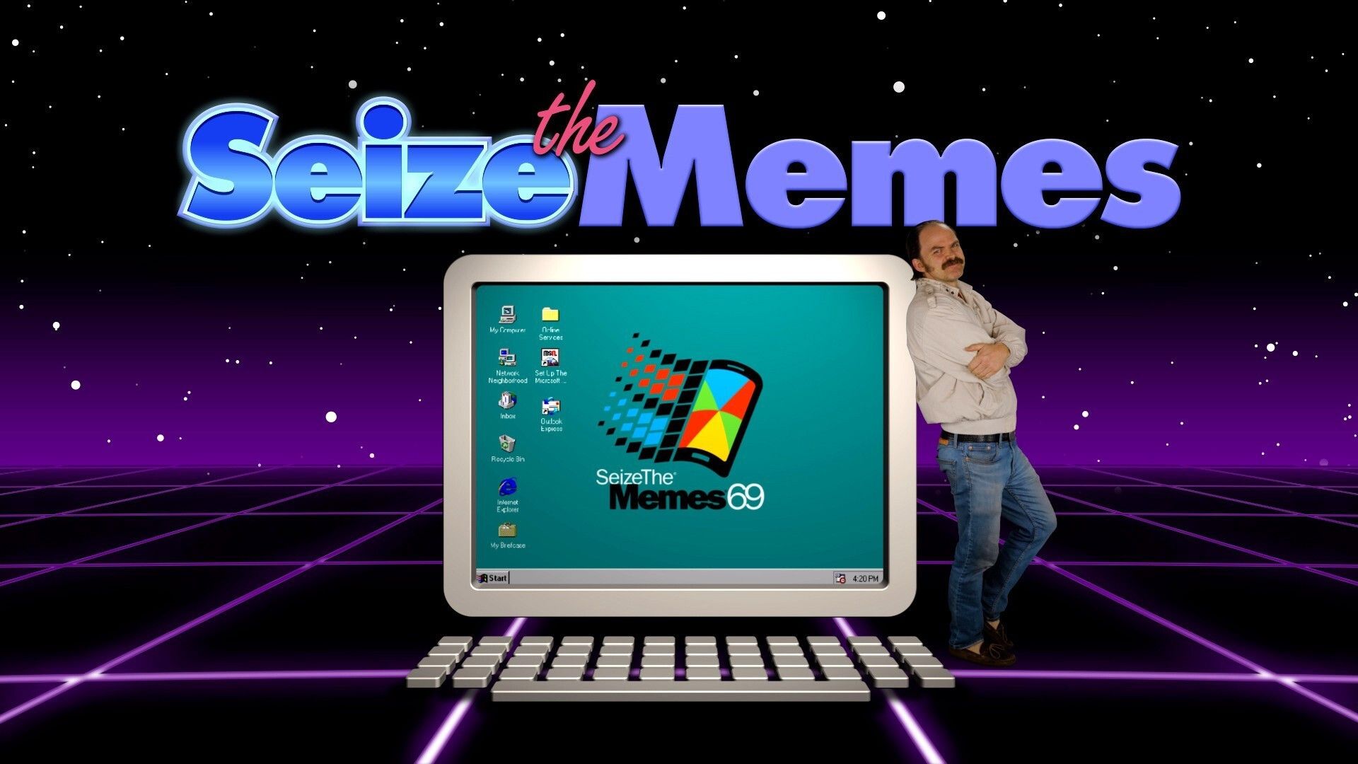 Seize the Memes background