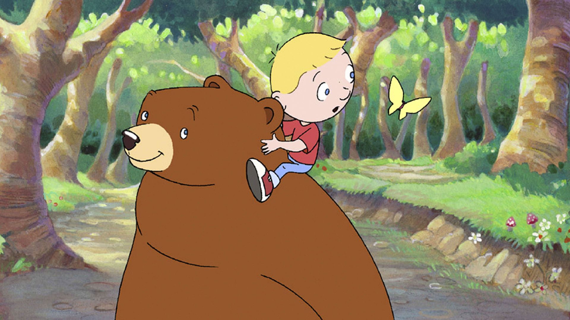 Eddy and the Bear background