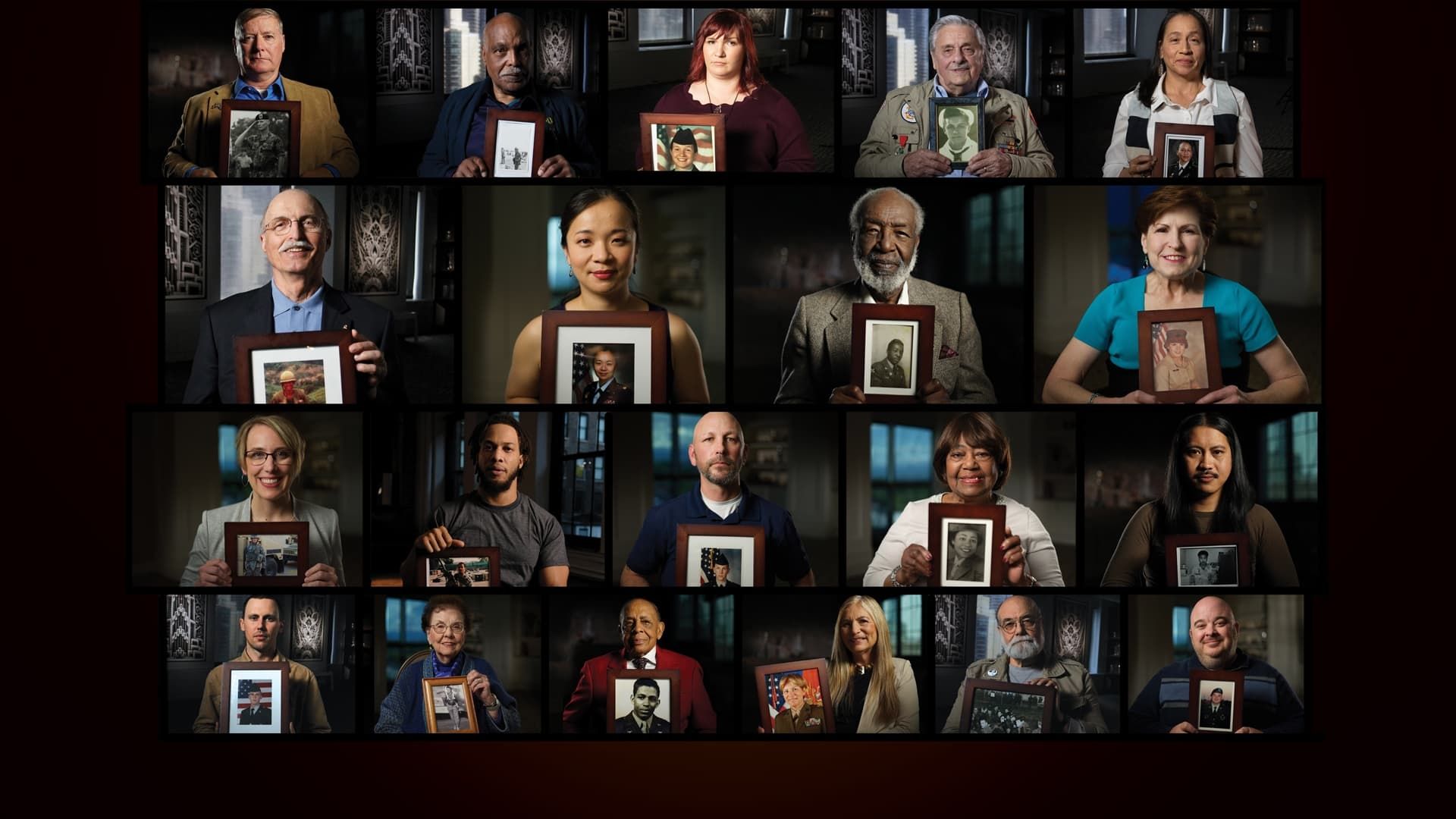 American Veteran background