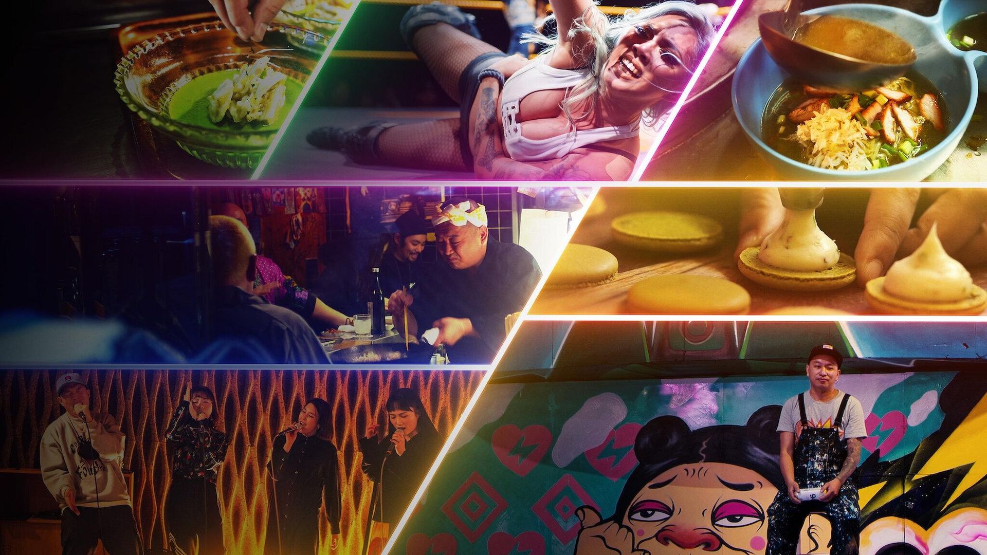 Midnight Asia: Eat Dance Dream background