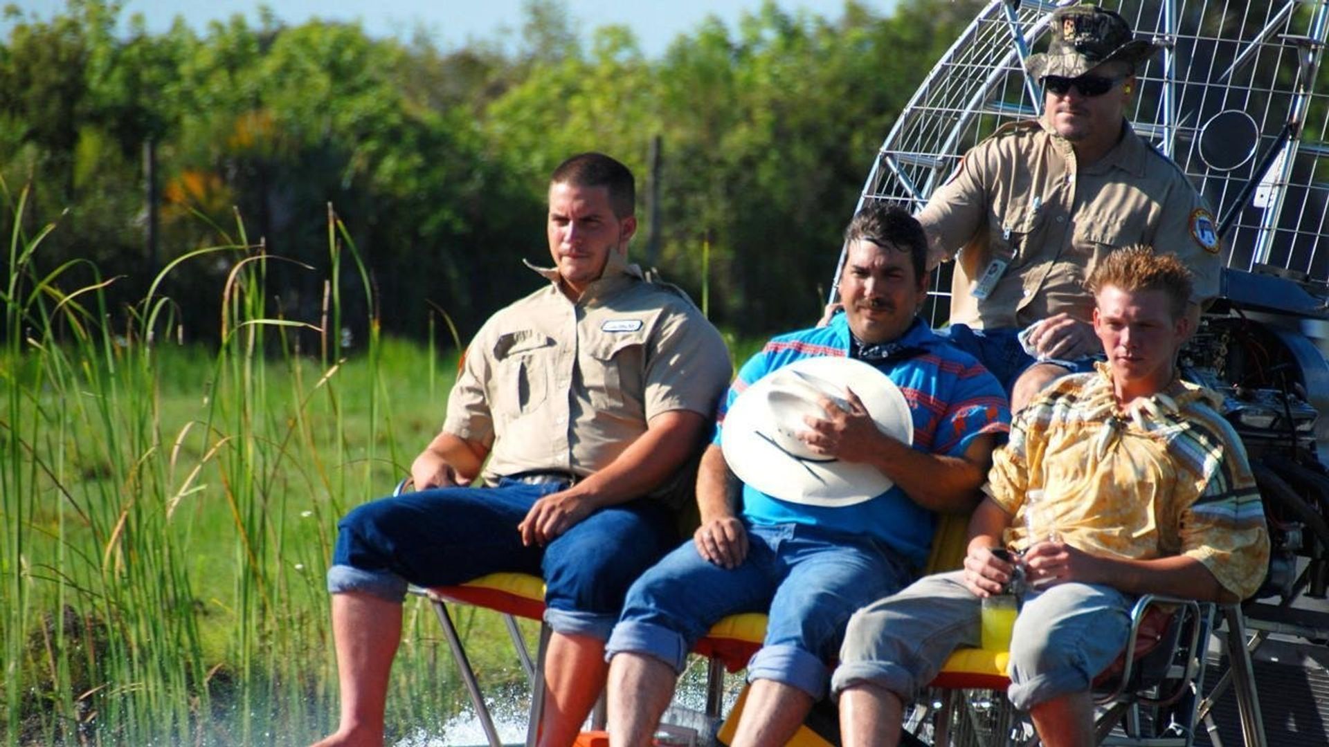 Swamp Men background