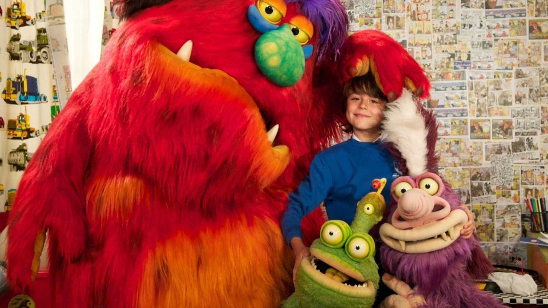 Me & My Monsters background