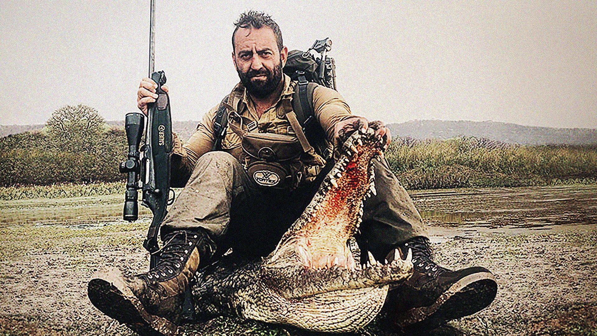 Man Eats Wild background