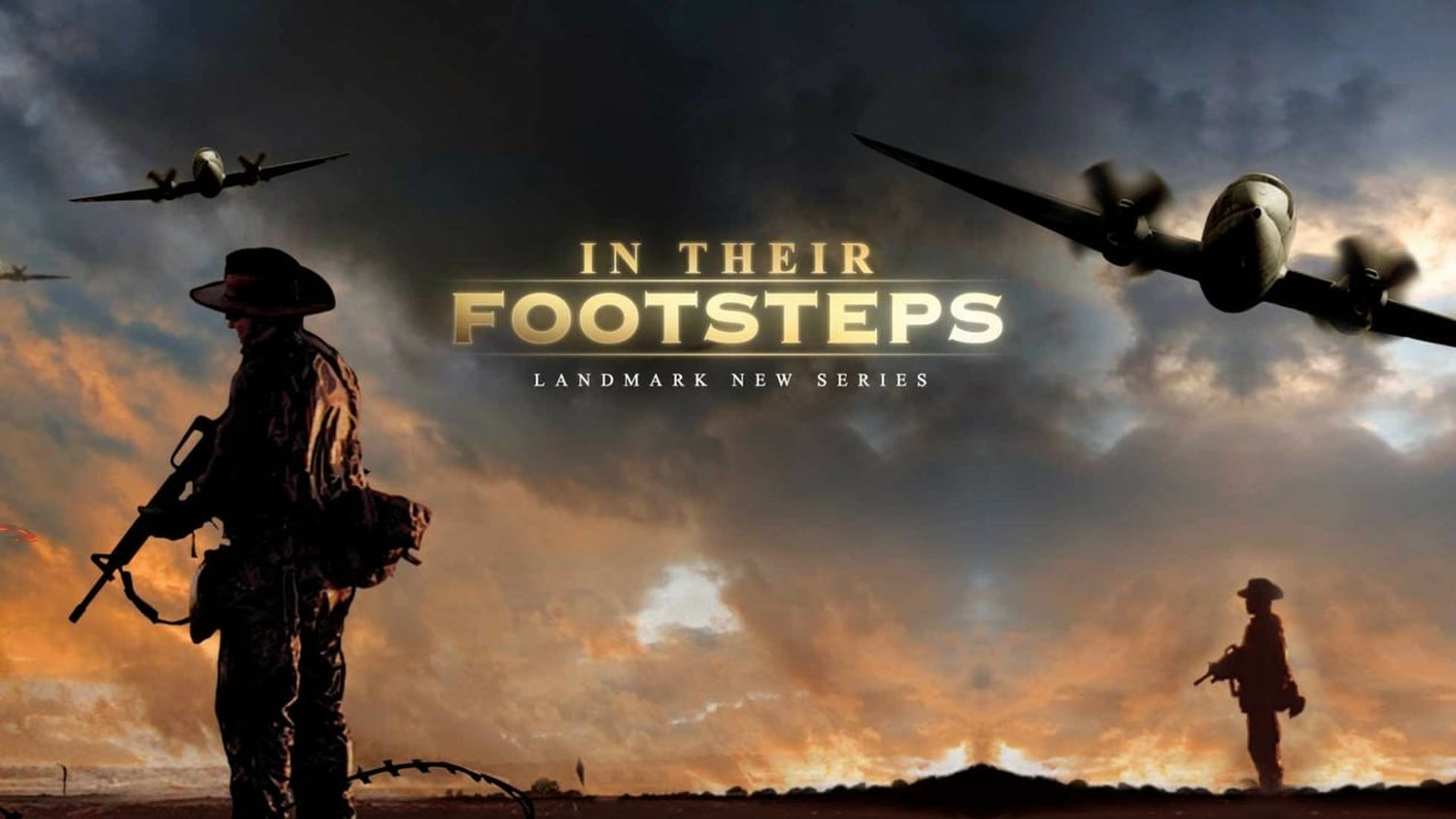 In Their Footsteps background