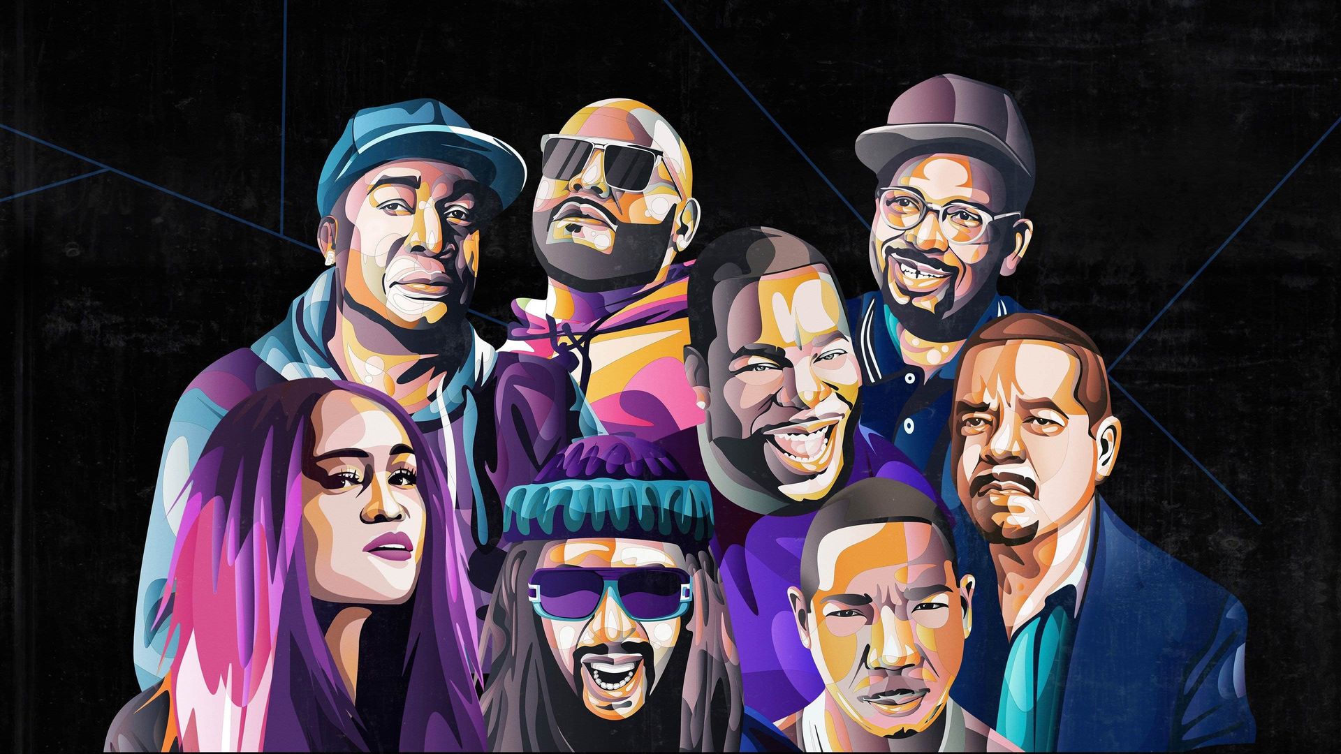 Origins of Hip Hop background