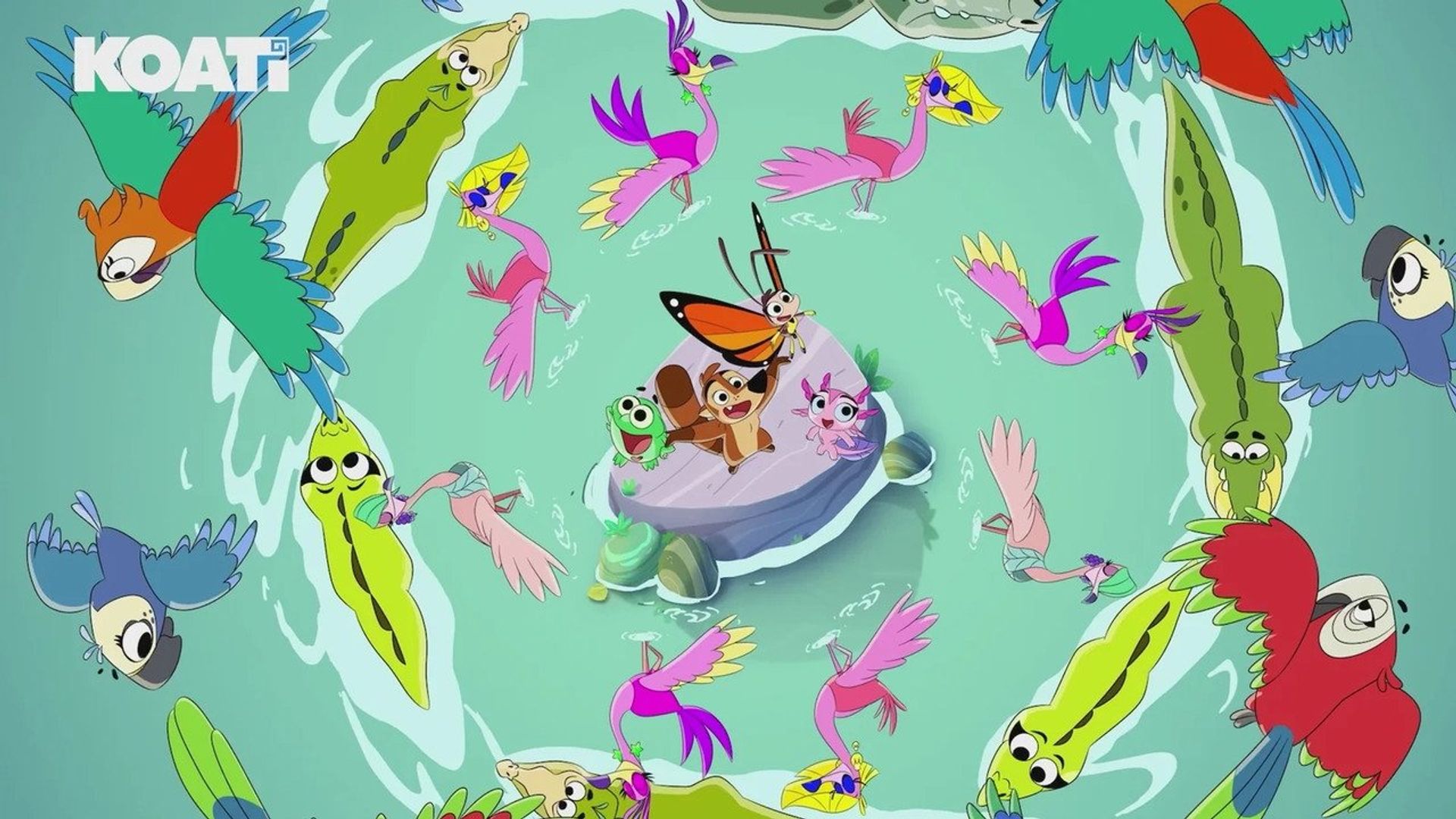 Koati: Animated Series background