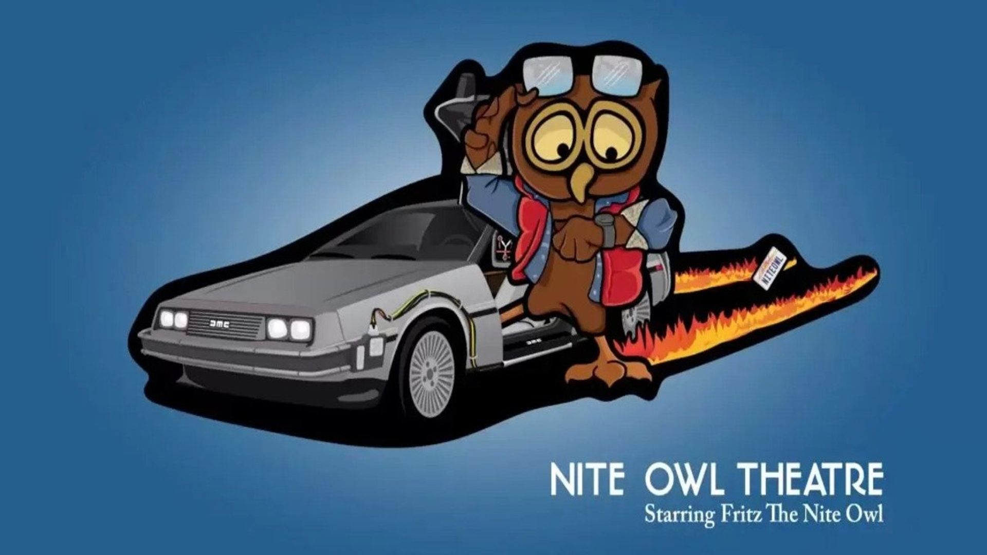 Nite Owl Theatre Starring Fritz the Nite Owl background
