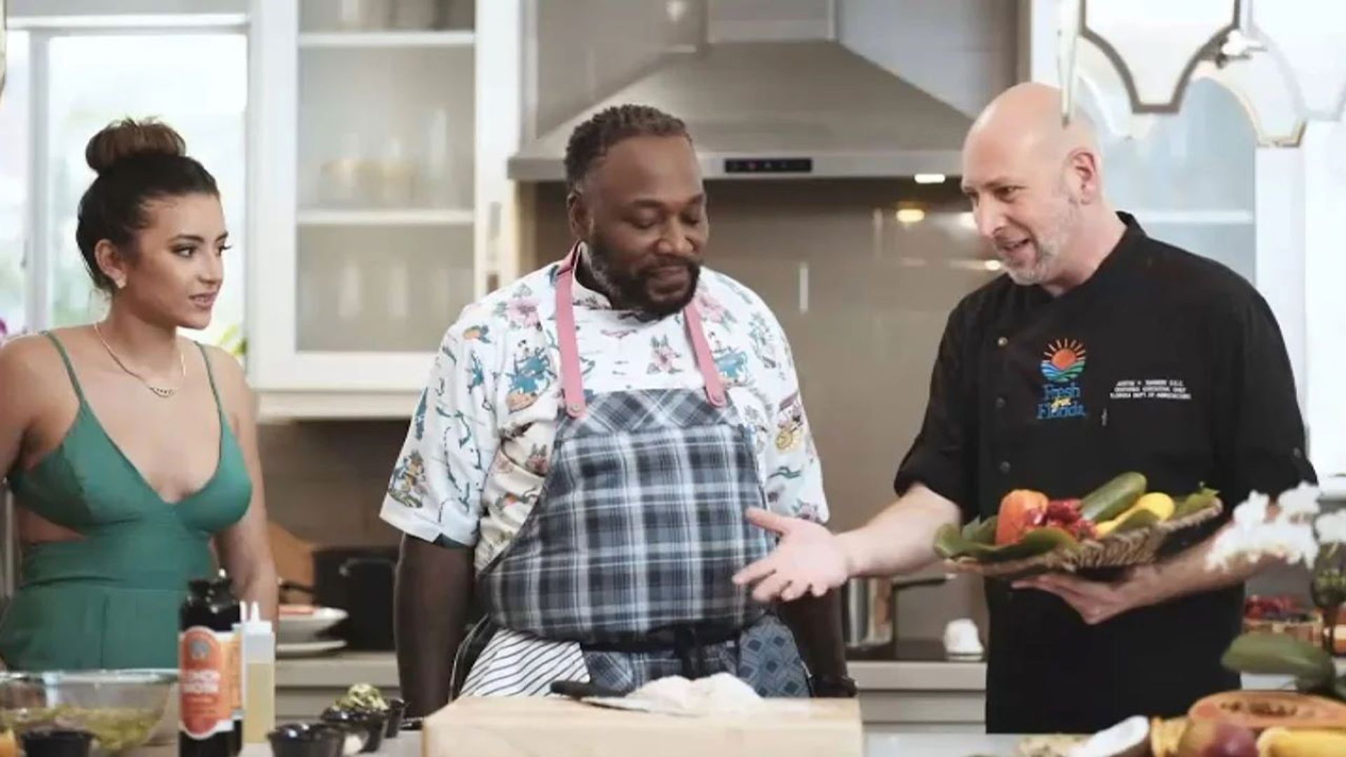 Caribbean Cook-Out Show background