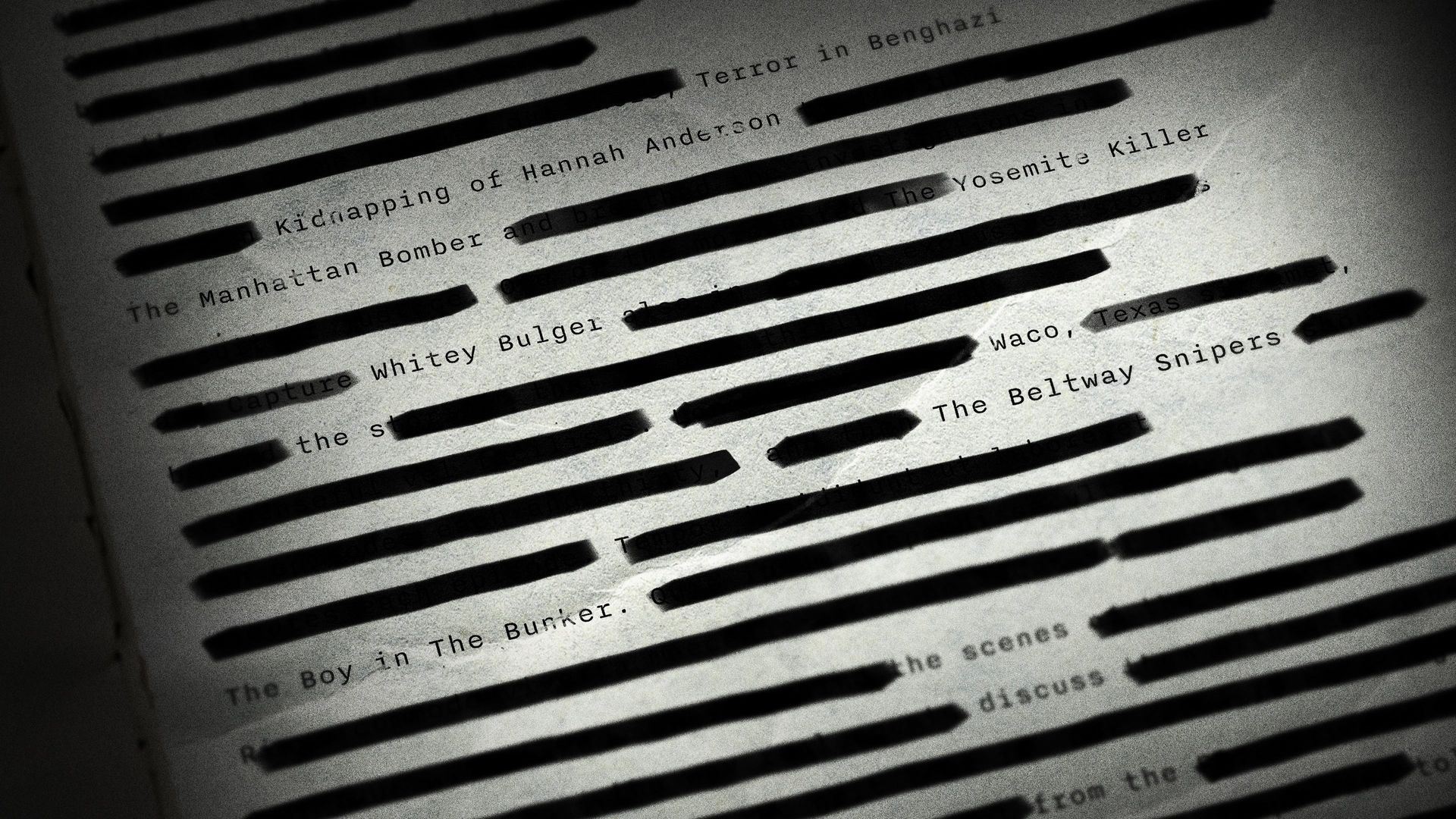 FBI True background