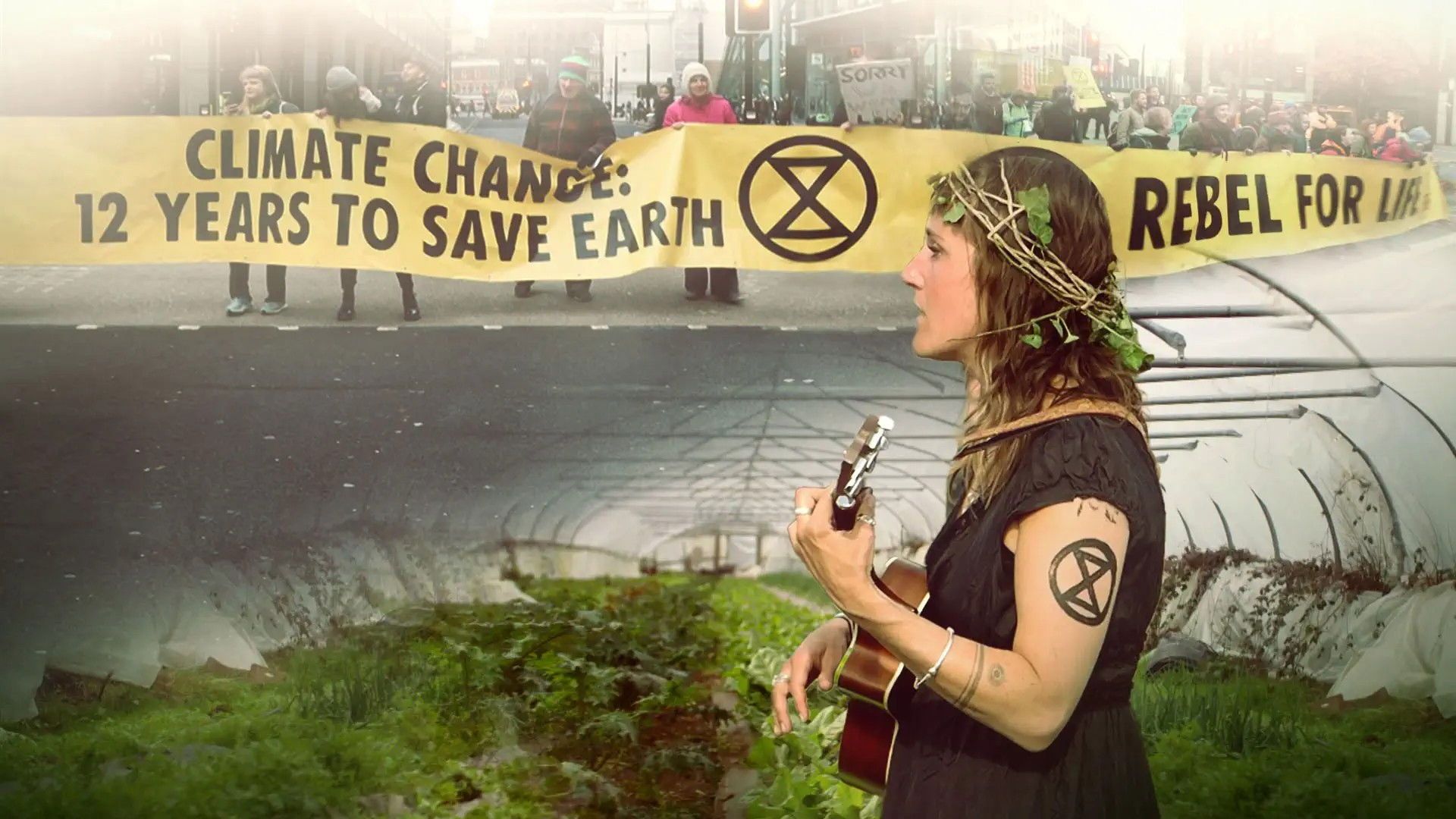 Extinction Rebellion: For Life background