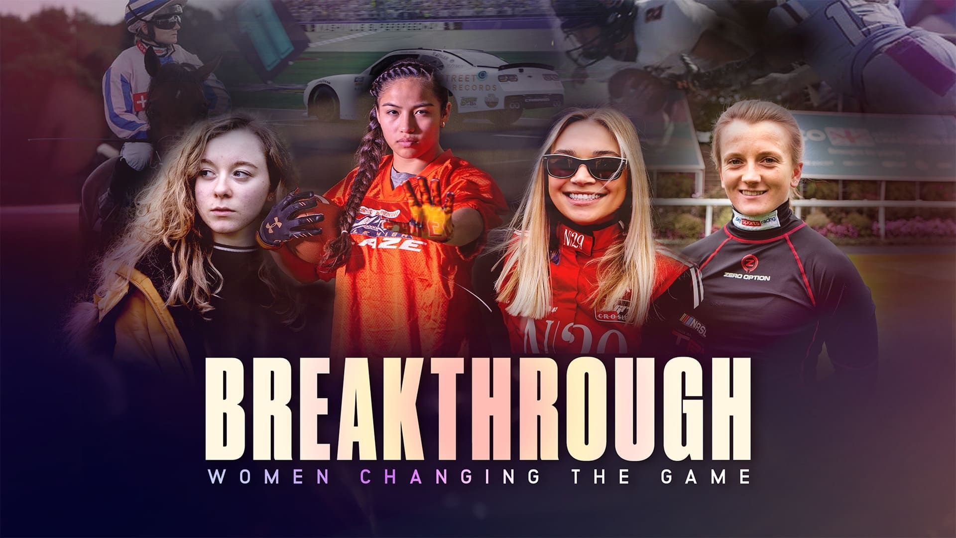 Breakthrough: Women Changing the Game background