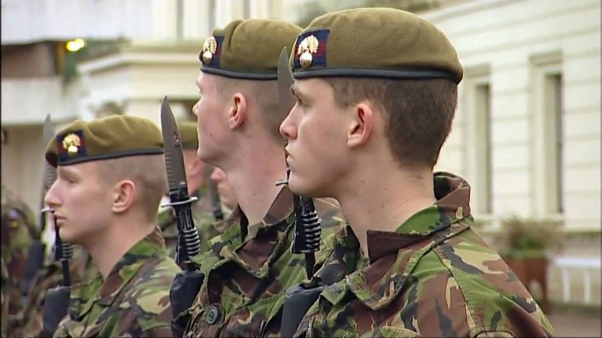 Guarding the Queen background