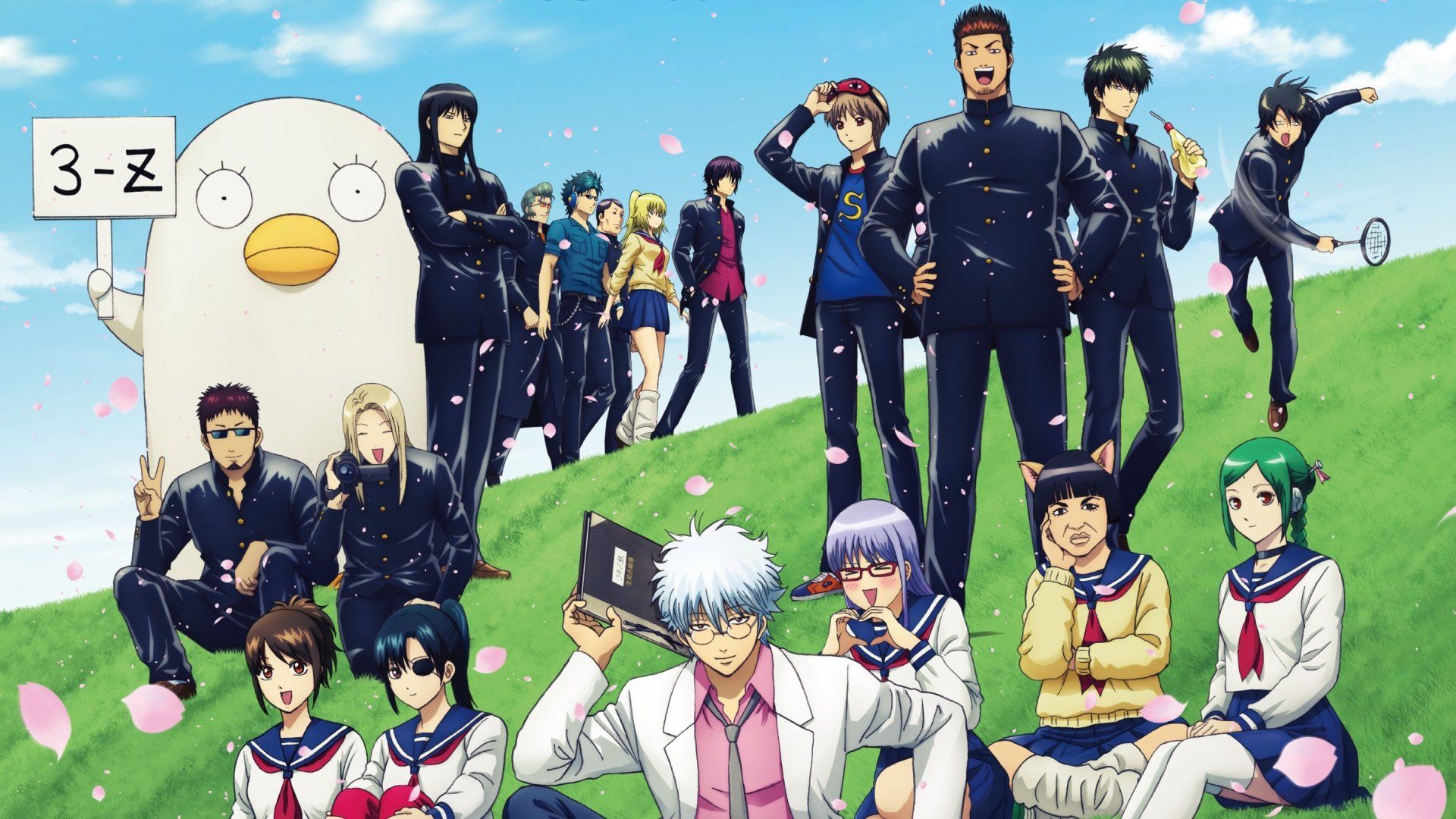 GINTAMA - Mr.Ginpachi's Zany Class background