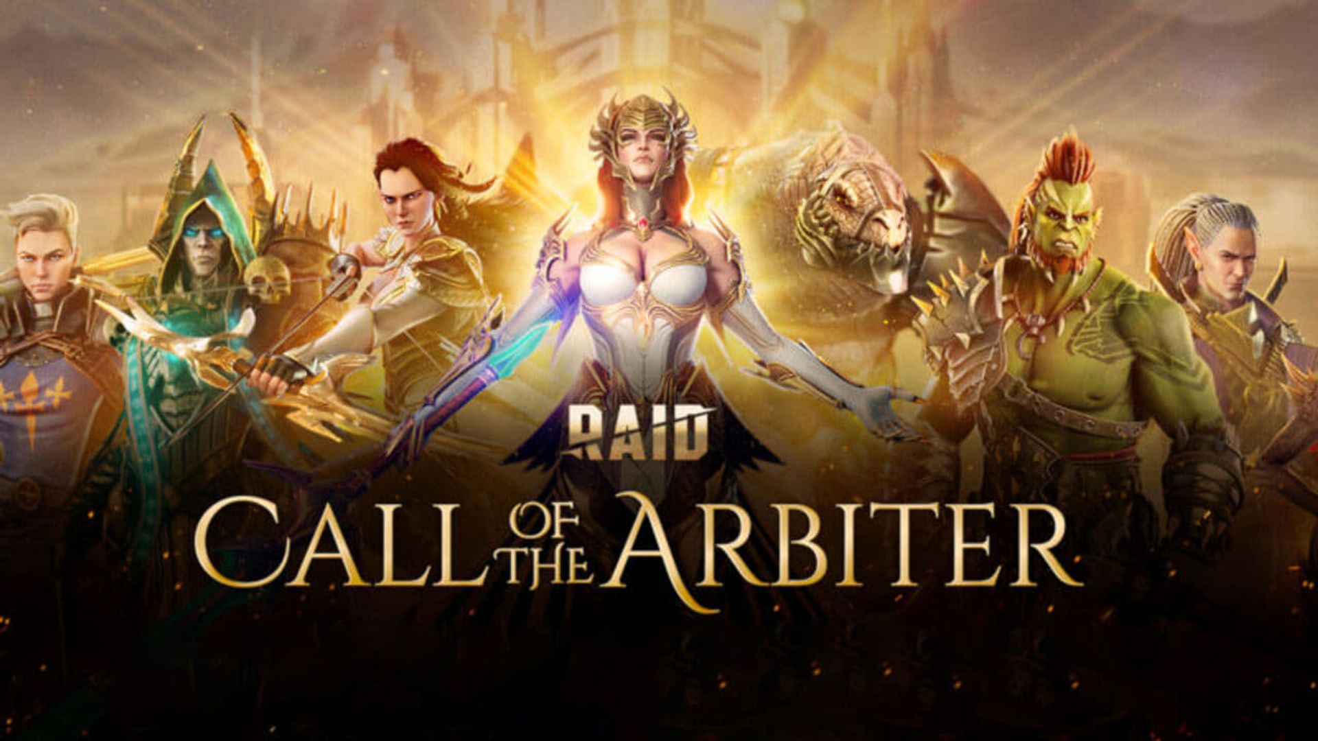 RAID: Call of the Arbiter background