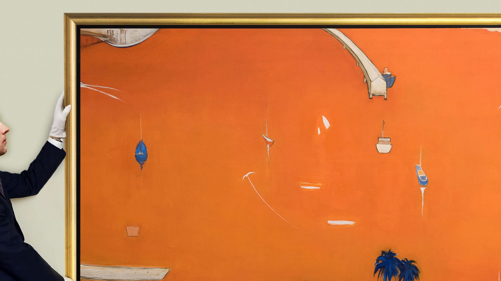 The Whiteley Art Scandal background