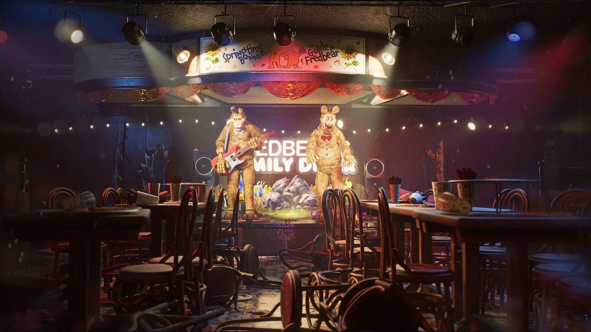 Fredbear's Family Diner background