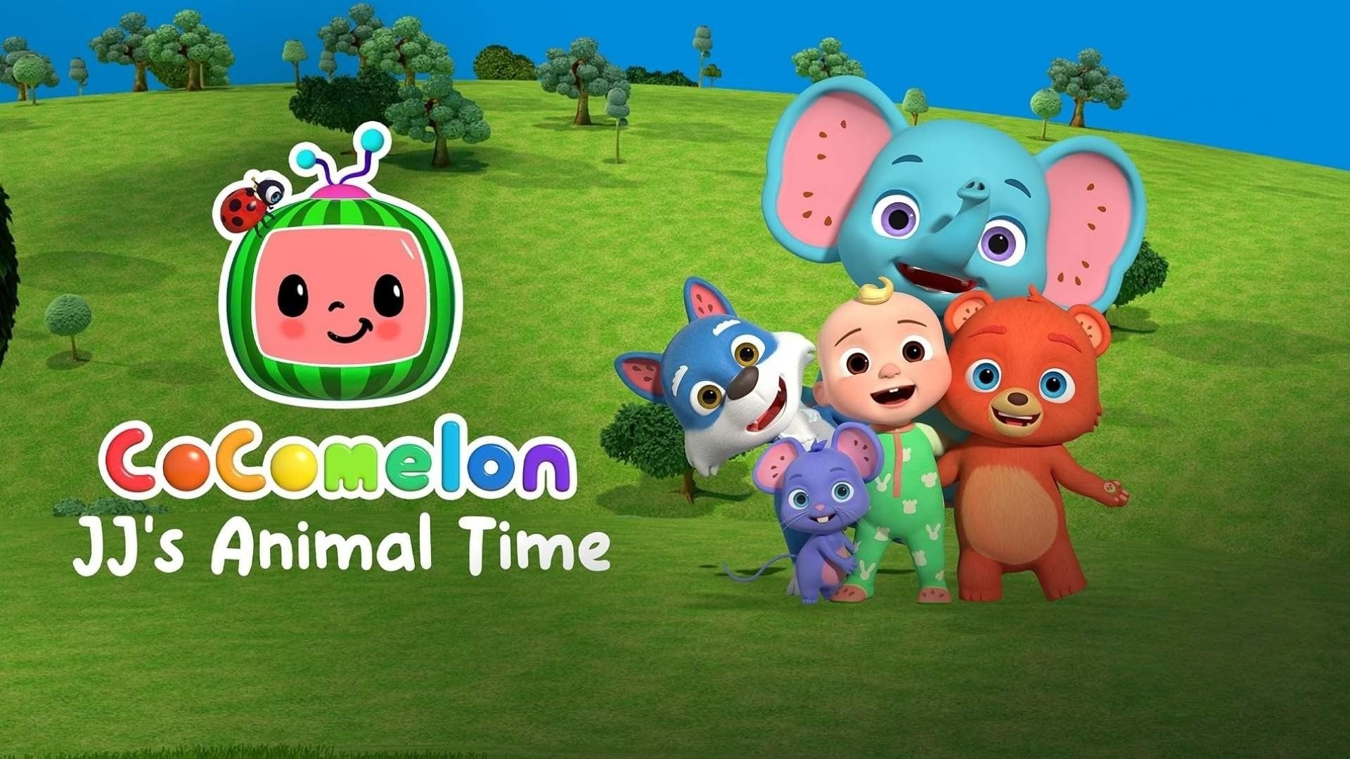 CoComelon JJ's Animal Time background