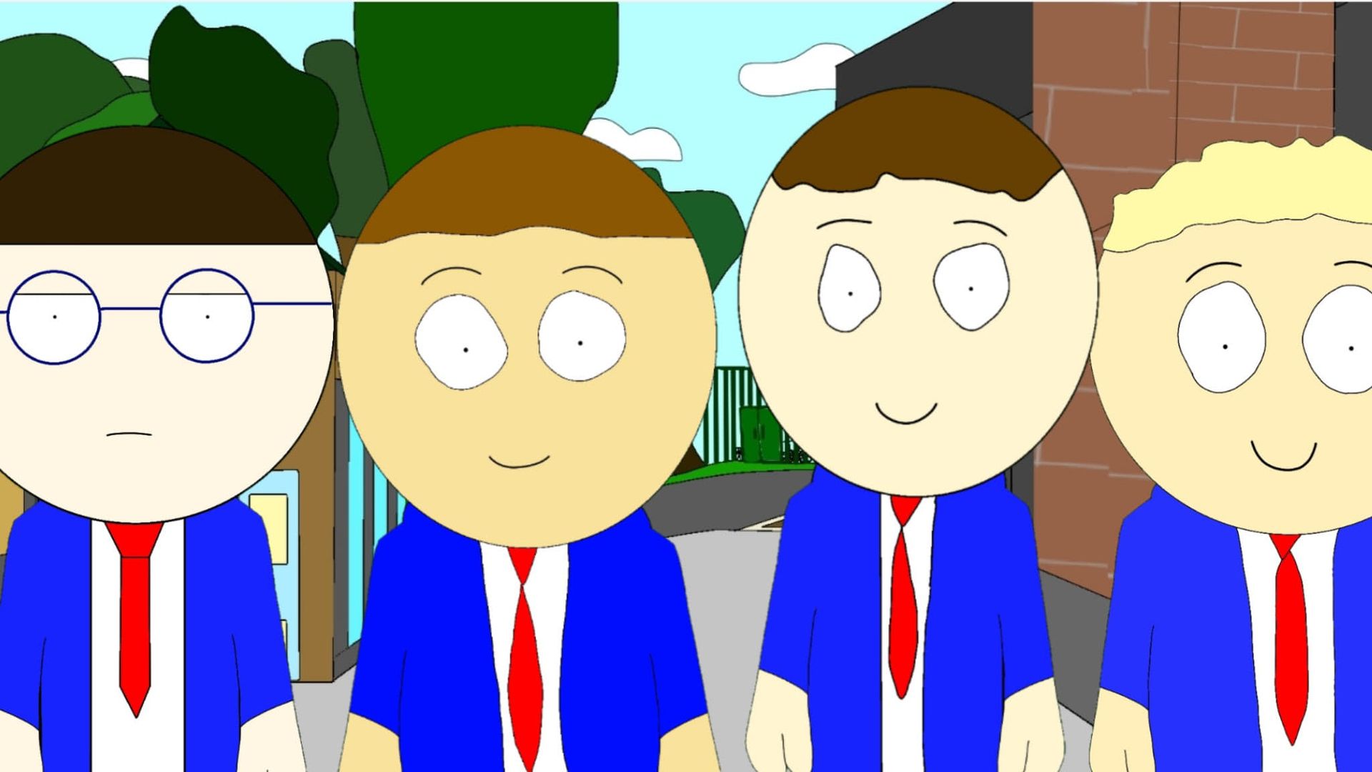 Our Stupid School background