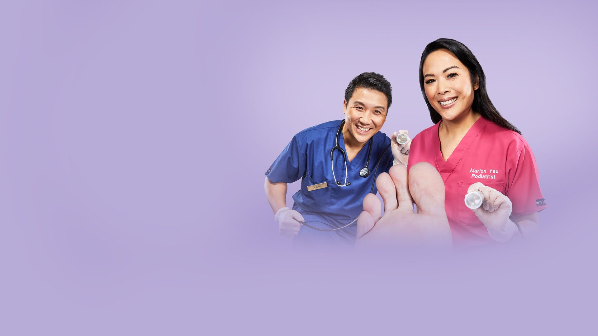 The Bad Foot Clinic background